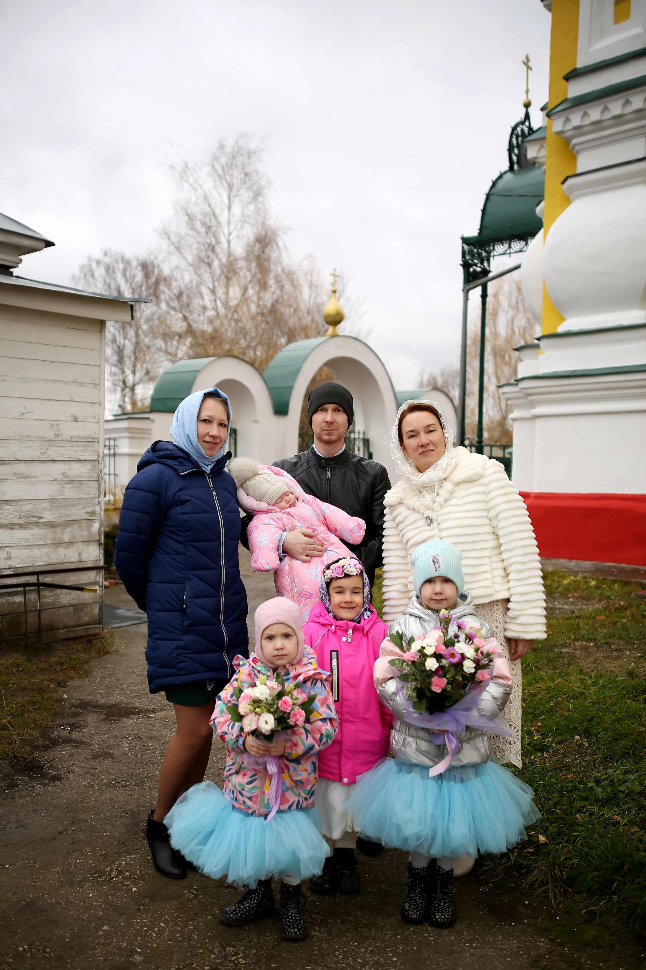 Крещение Ксении. Семейный и детский фотограф Анна Петракова