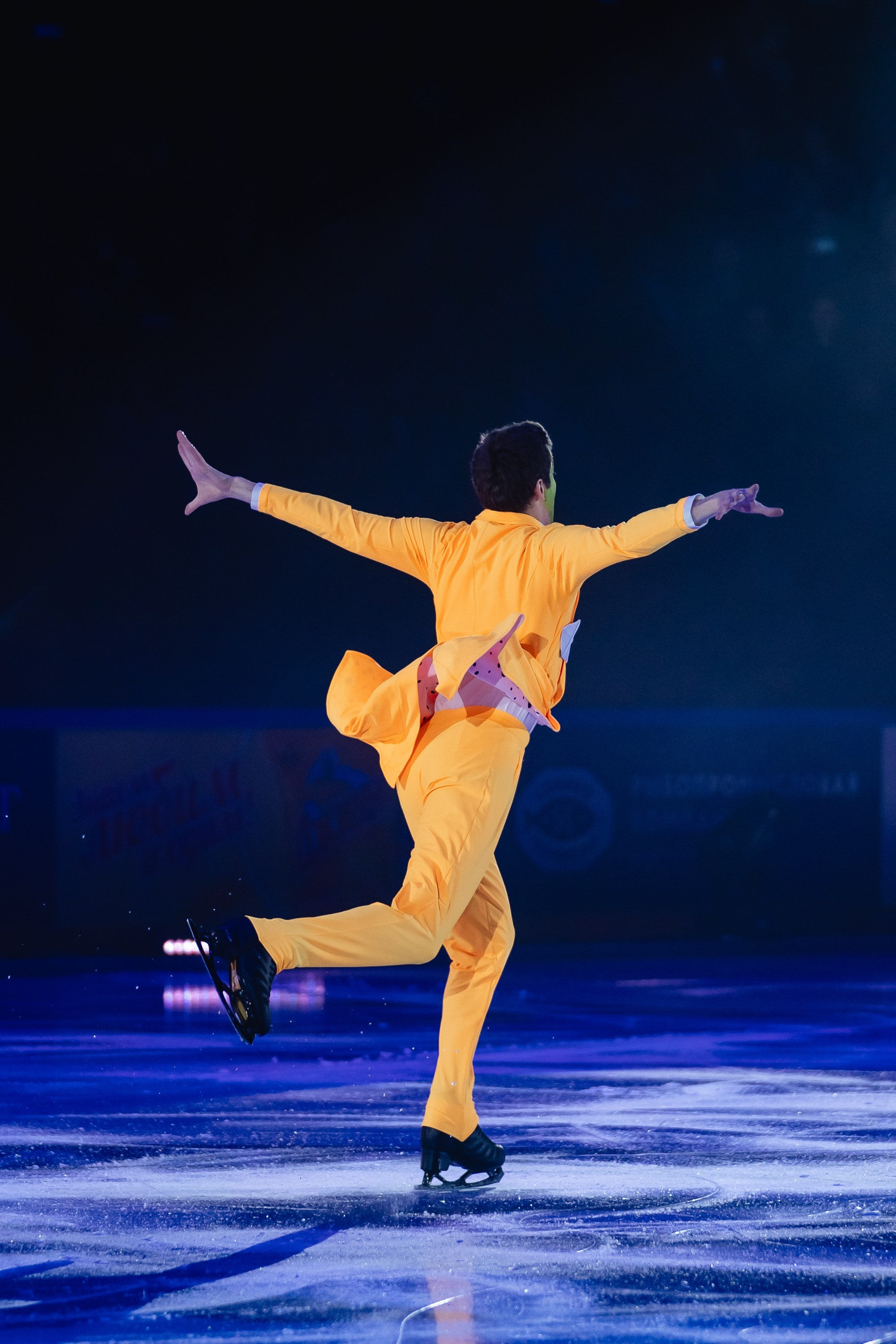 Шоу «Чемпионы на льду» в Новосибирске. Воробьева Ксения — Спортивный и танцевальный фотограф Новосибирск