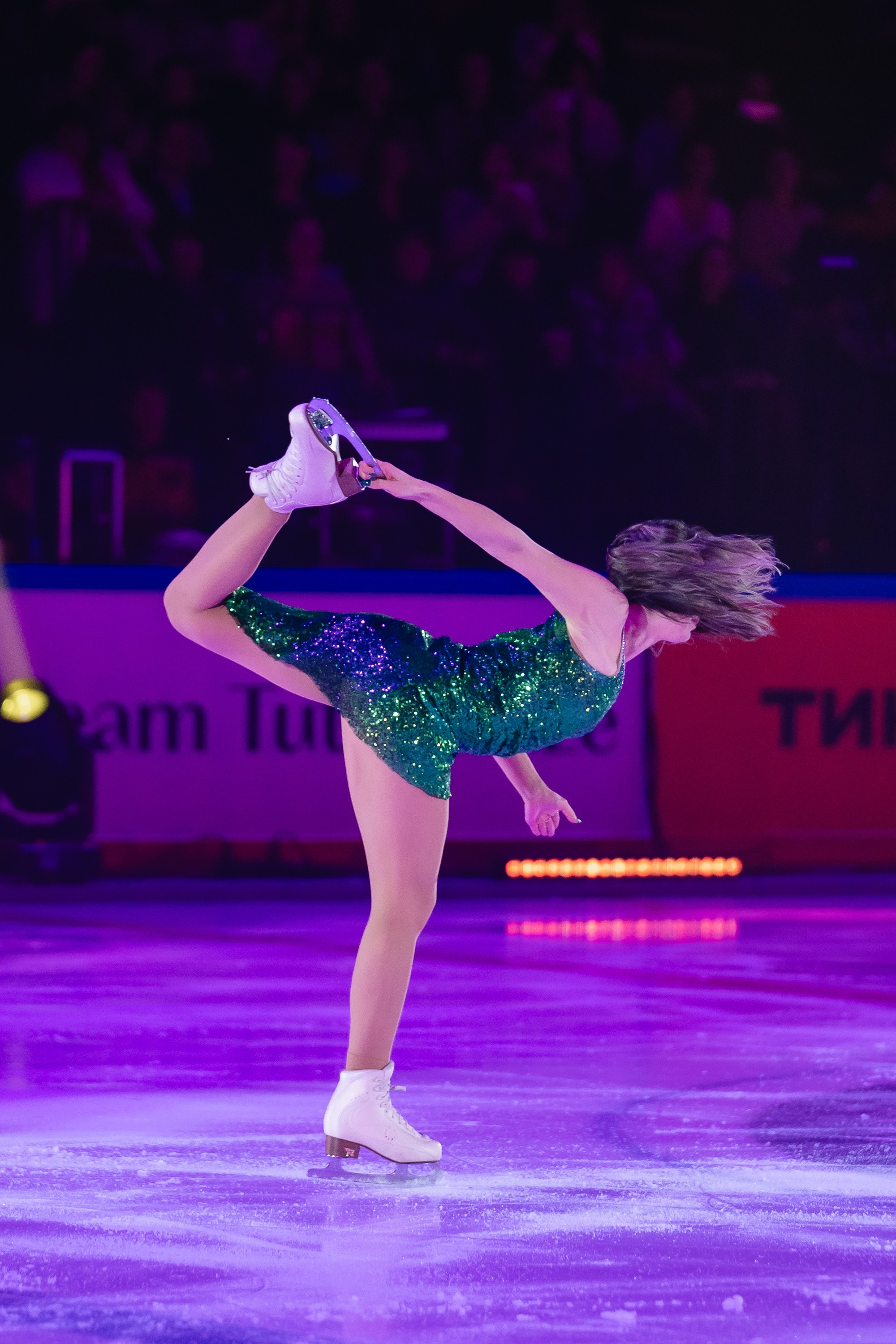 Шоу «Чемпионы на льду» в Новосибирске. Воробьева Ксения — Спортивный и танцевальный фотограф Новосибирск