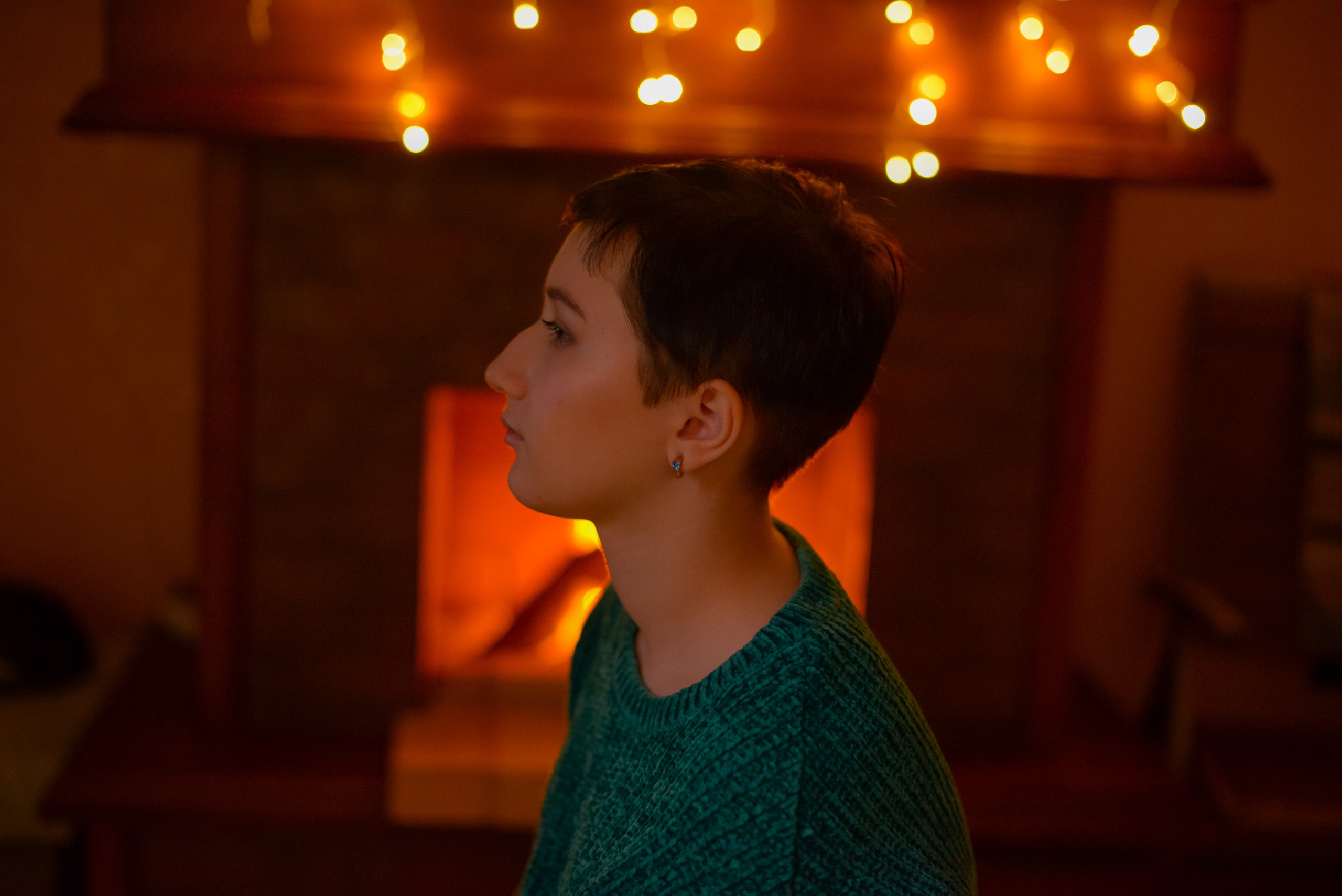 Уютная домашняя съемка для Полины. Фотограф Диана Одинцова в Волгограде