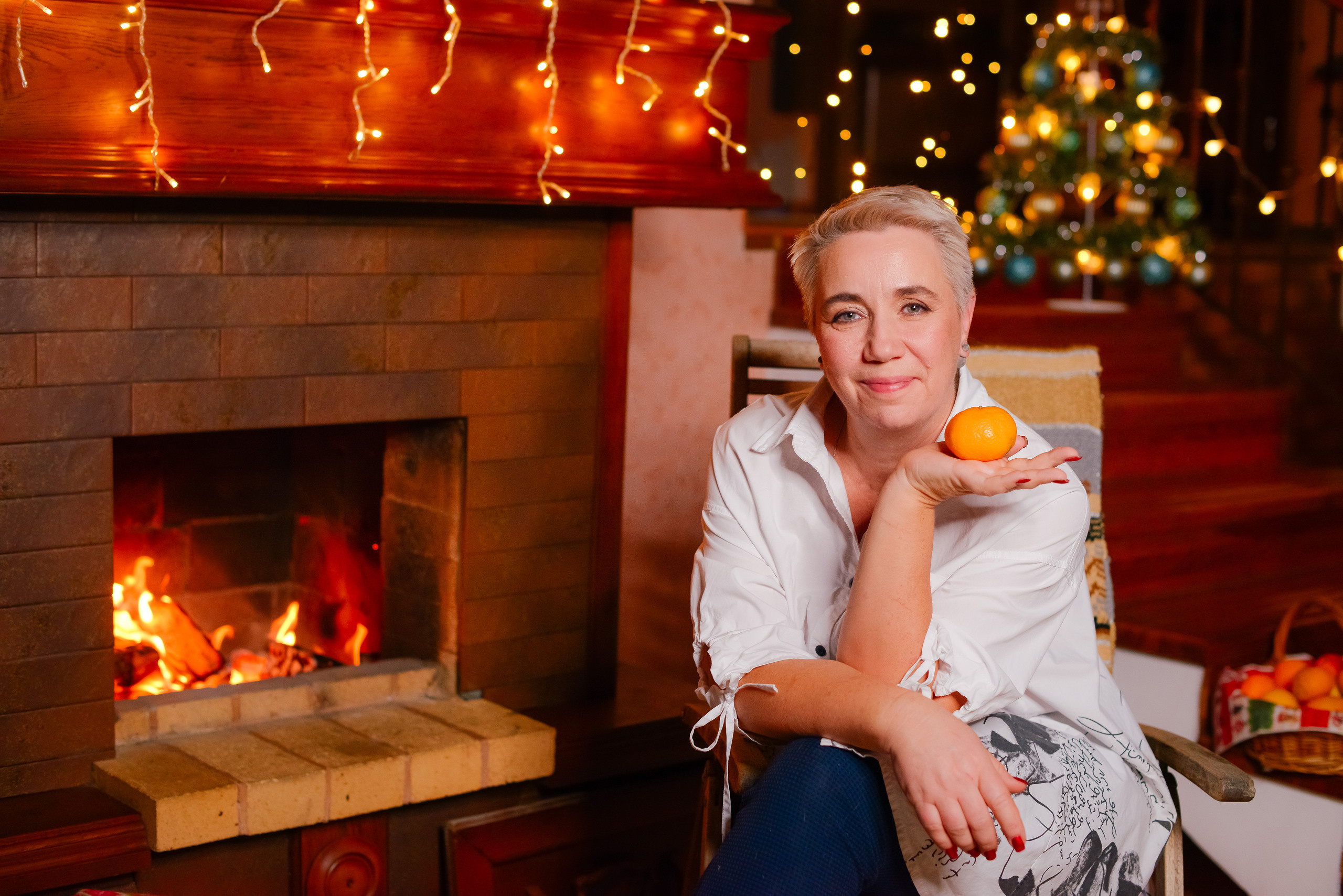 Уютная домашняя съемка для Полины. Фотограф Диана Одинцова в Волгограде