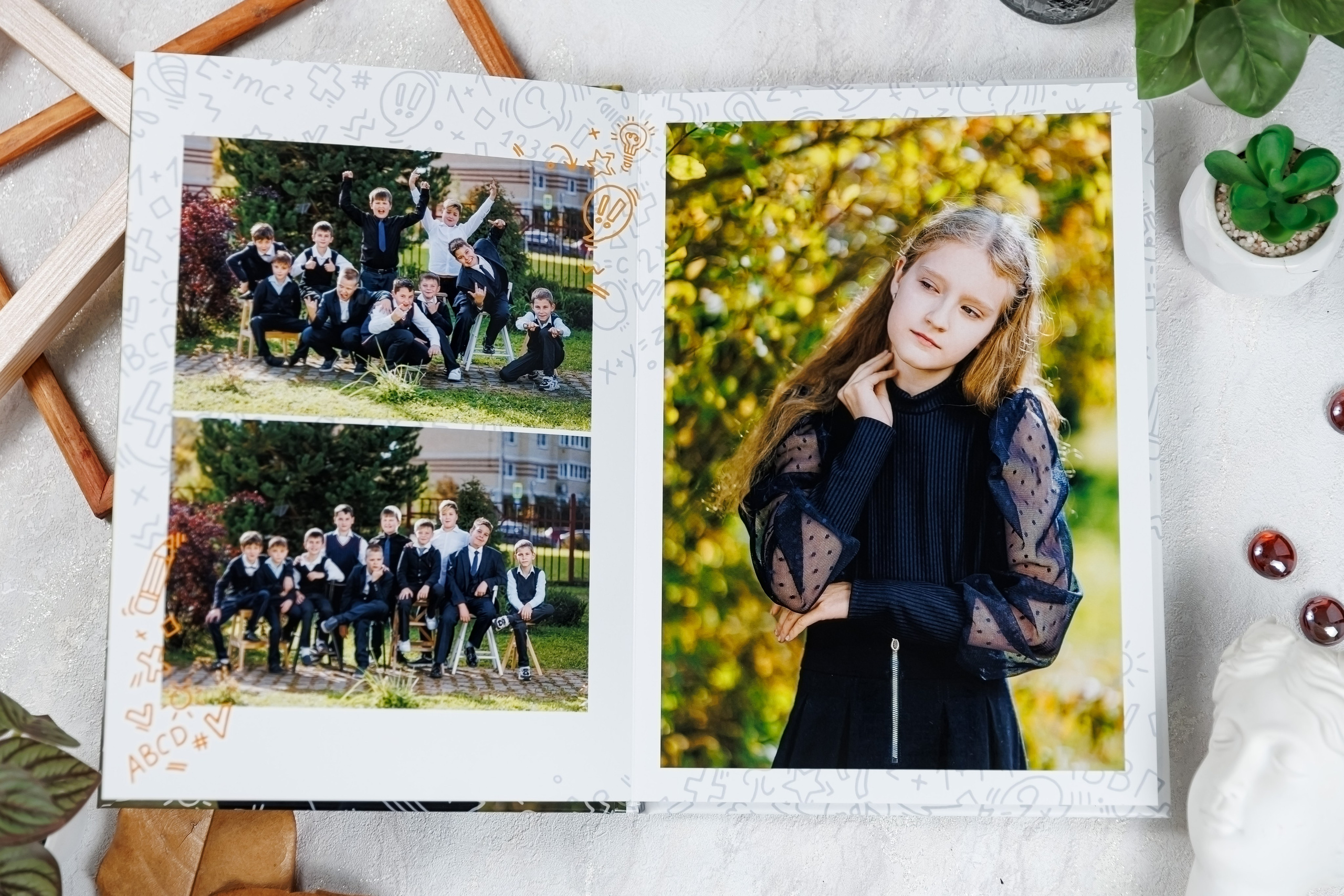 Выпускные альбомы 4 класс. Семейный и детский фотограф Комина Елена, Власиха, Одинцово