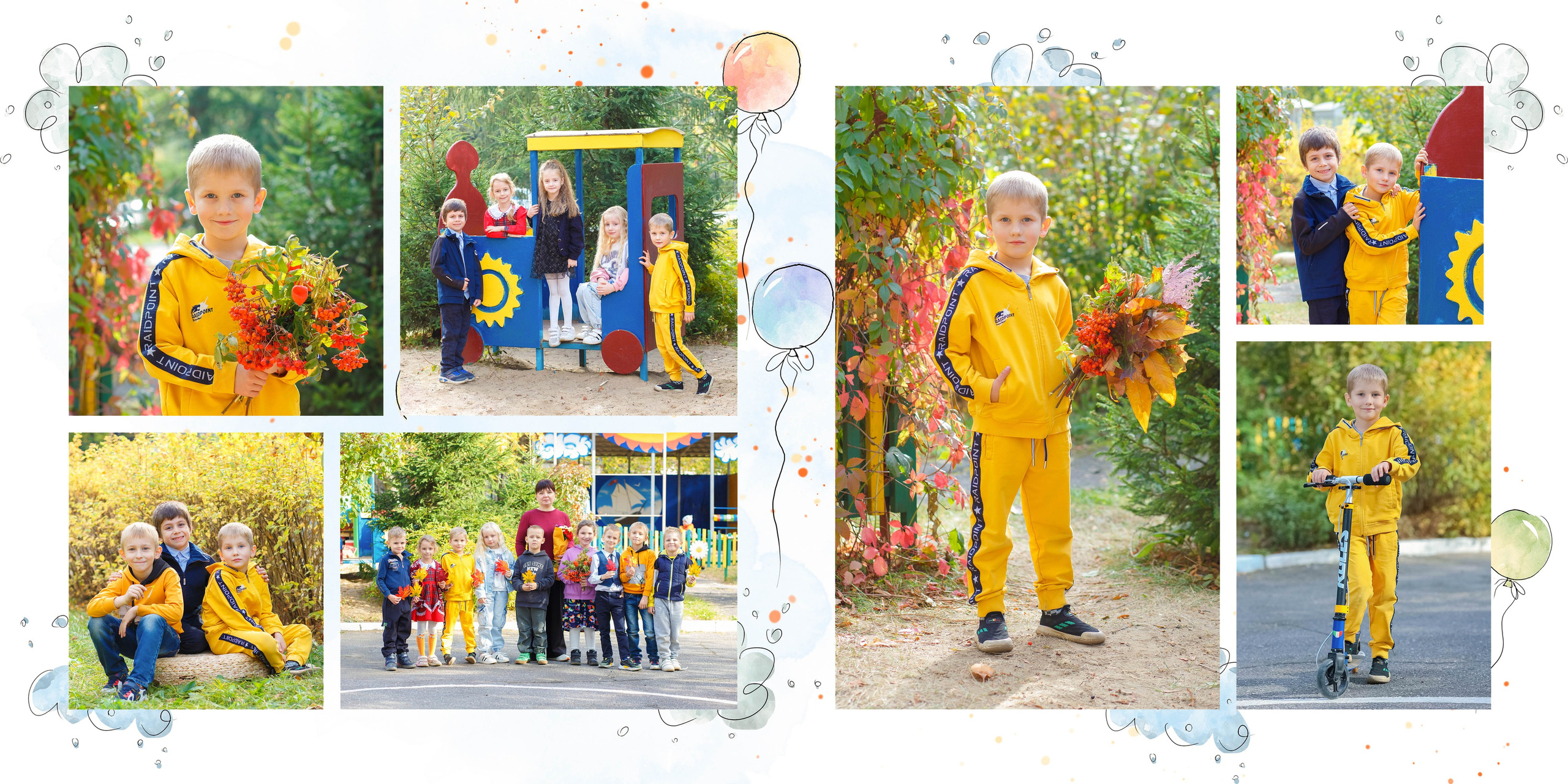 АЛЬБОМЫ ДЛЯ ДЕТСКОГО САДА. Школьный фотограф Наталья Егорова