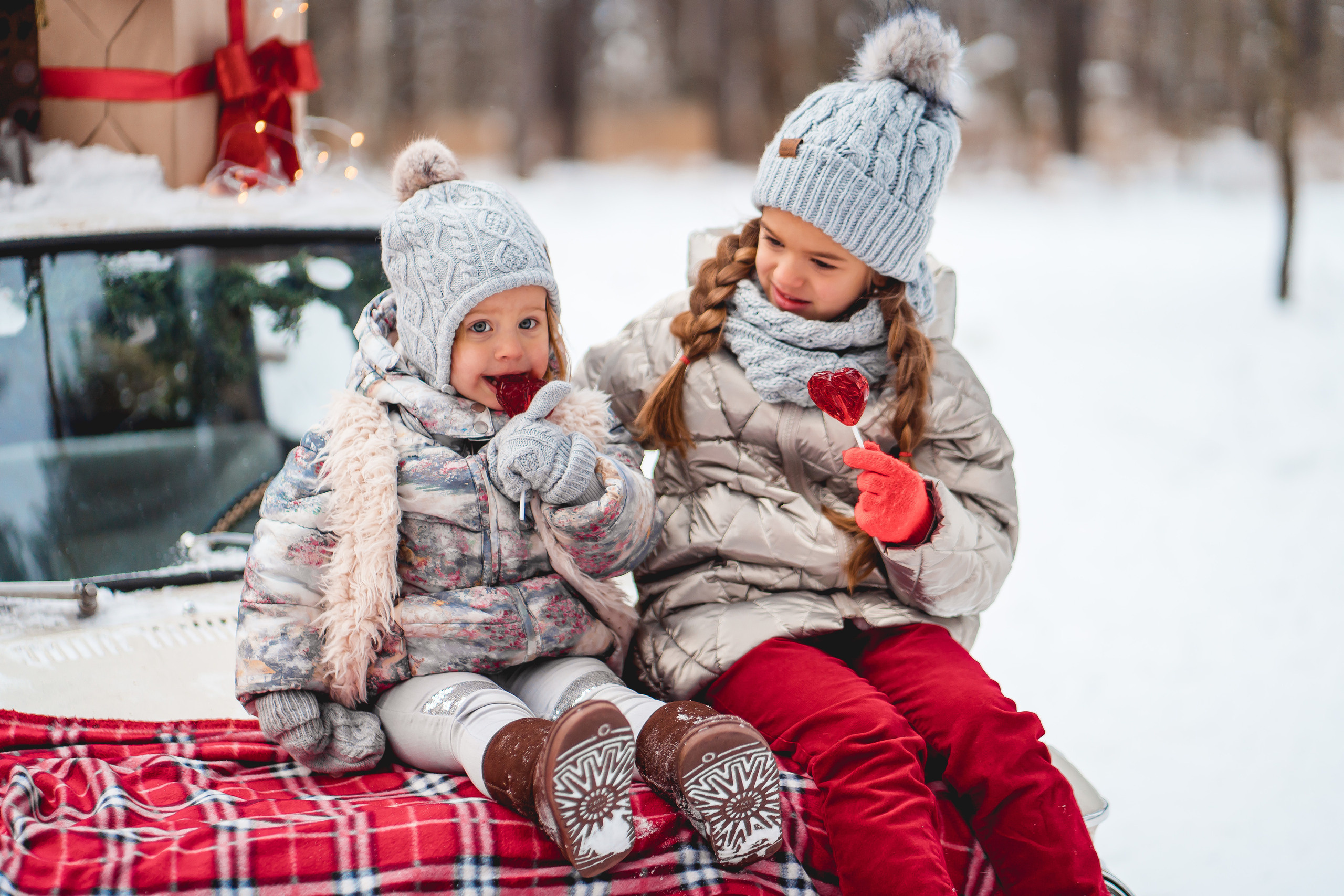 Семейная фотосессия на катке