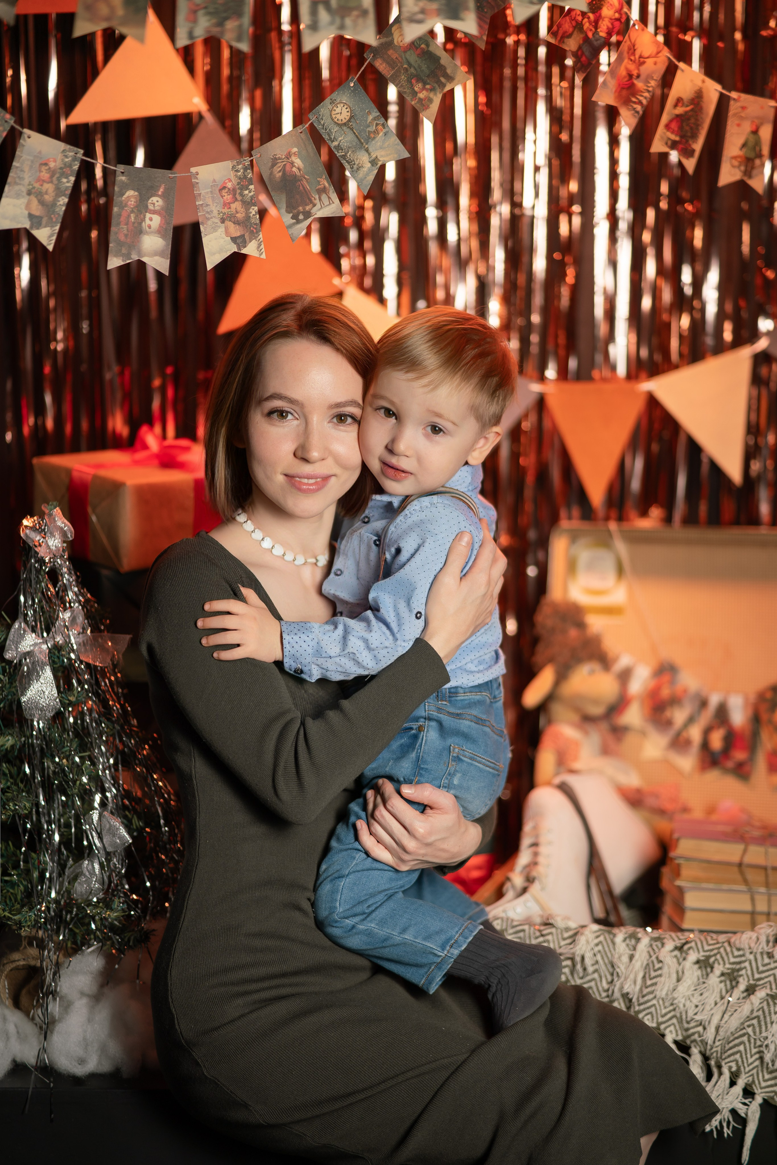 Новогодняя фотосессия. Фотошкола «Маяк»