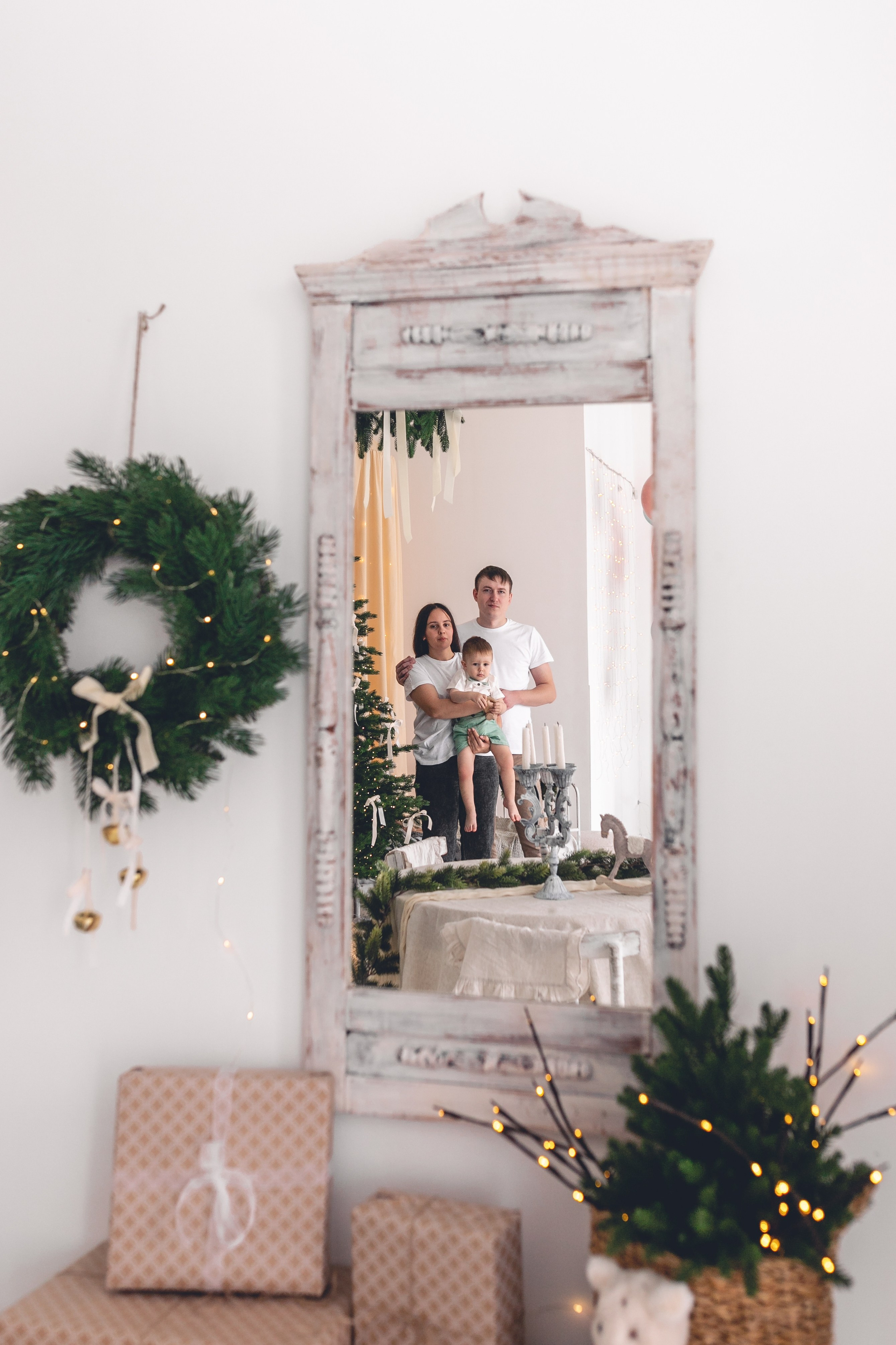 Новогодние съемки. Фотограф новорожденных в г. Барнаул Ренпенинг Катерина