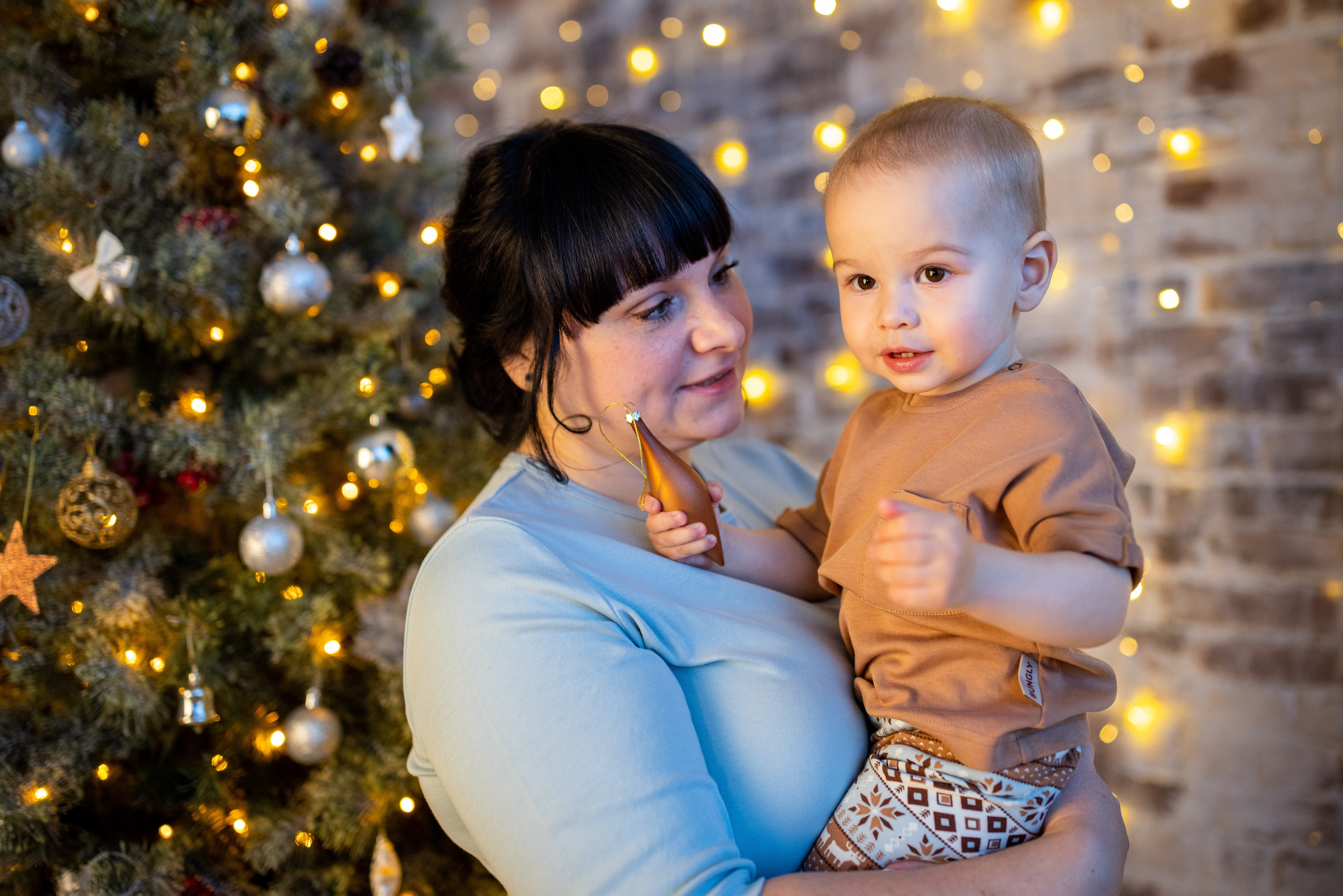 Новогодняя съемка в студии Екатерина. Фотограф — Евгений Свистков