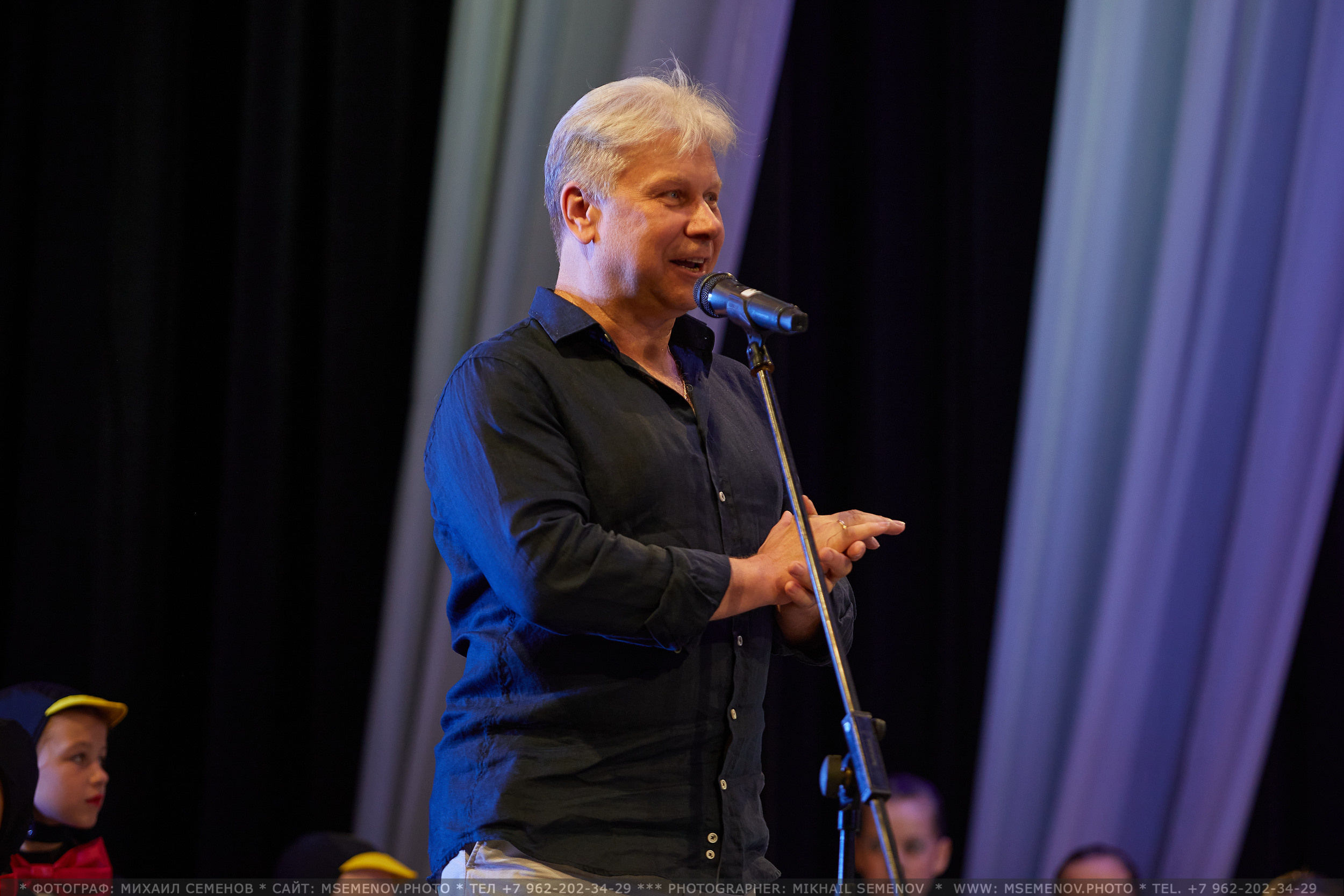 АНОНС фоторепортажа с Концерта Танцевального клуба «Apriori». Photographer for business Mikhail Semenov. Aqua photo studio, photo school