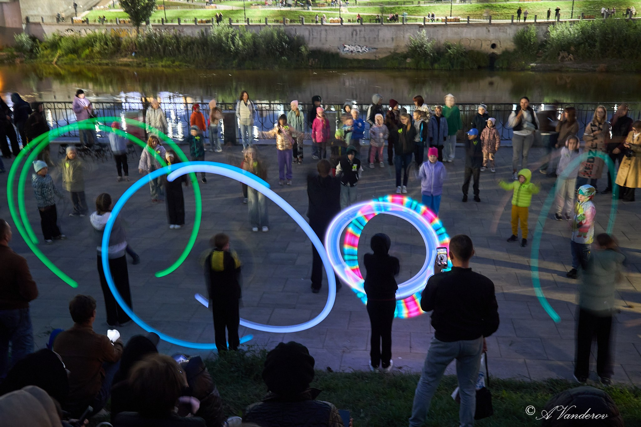 Огненное шоу. Фотограф Омск | Александр Вандеров