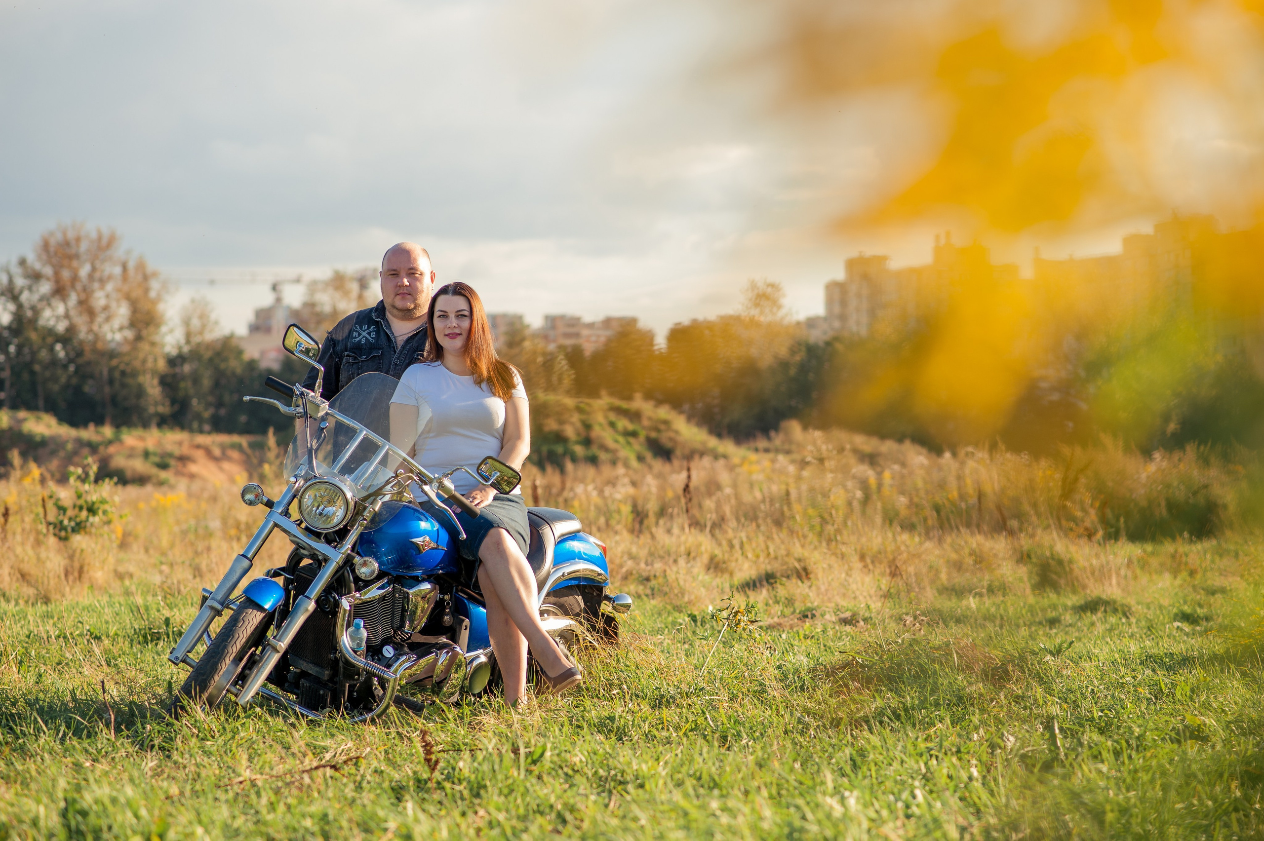 Наталья, Сергей… и чоппер. Дмитрий Черяник свадебный и семейный фотограф