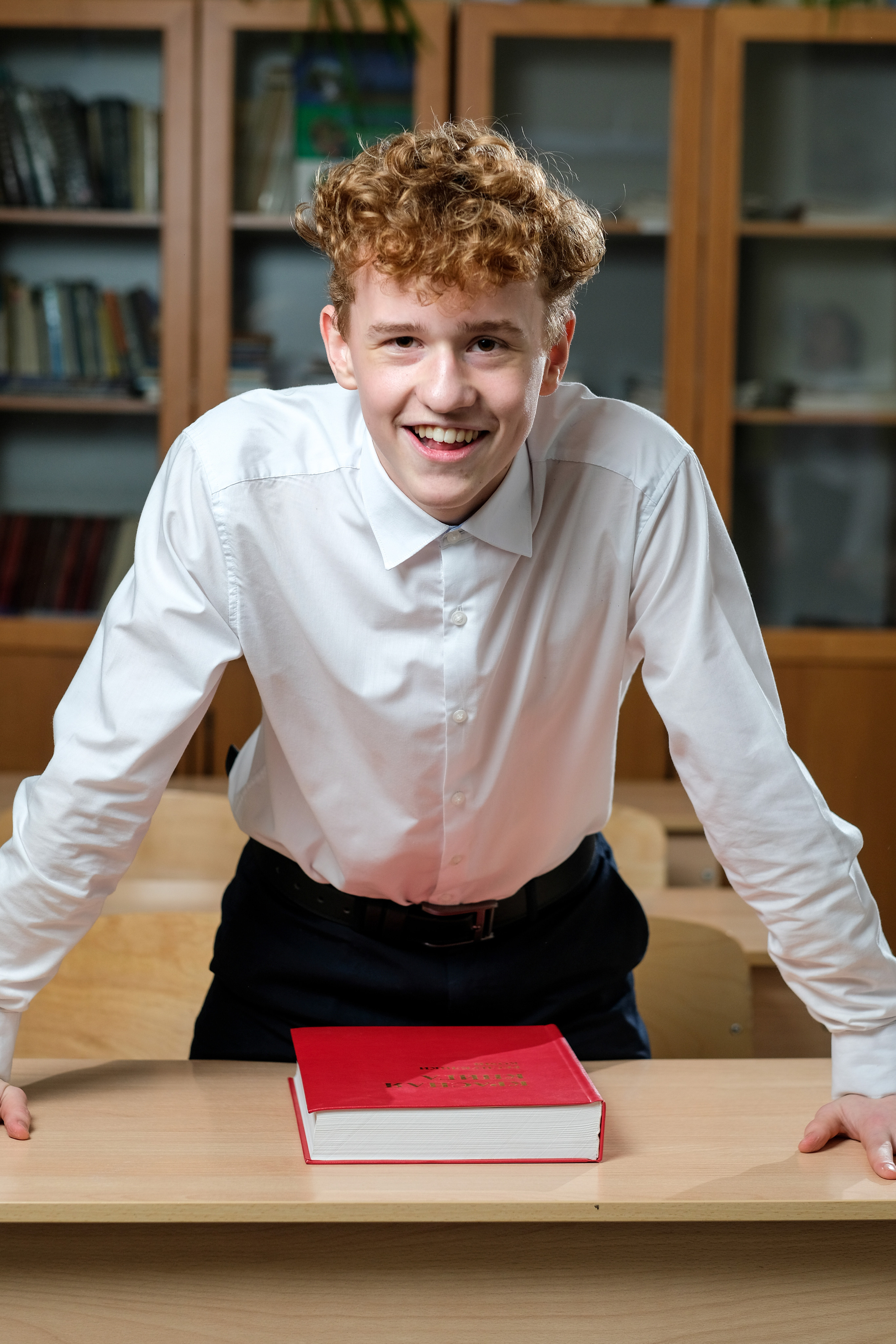 Фотосессия Мужской школьный портрет