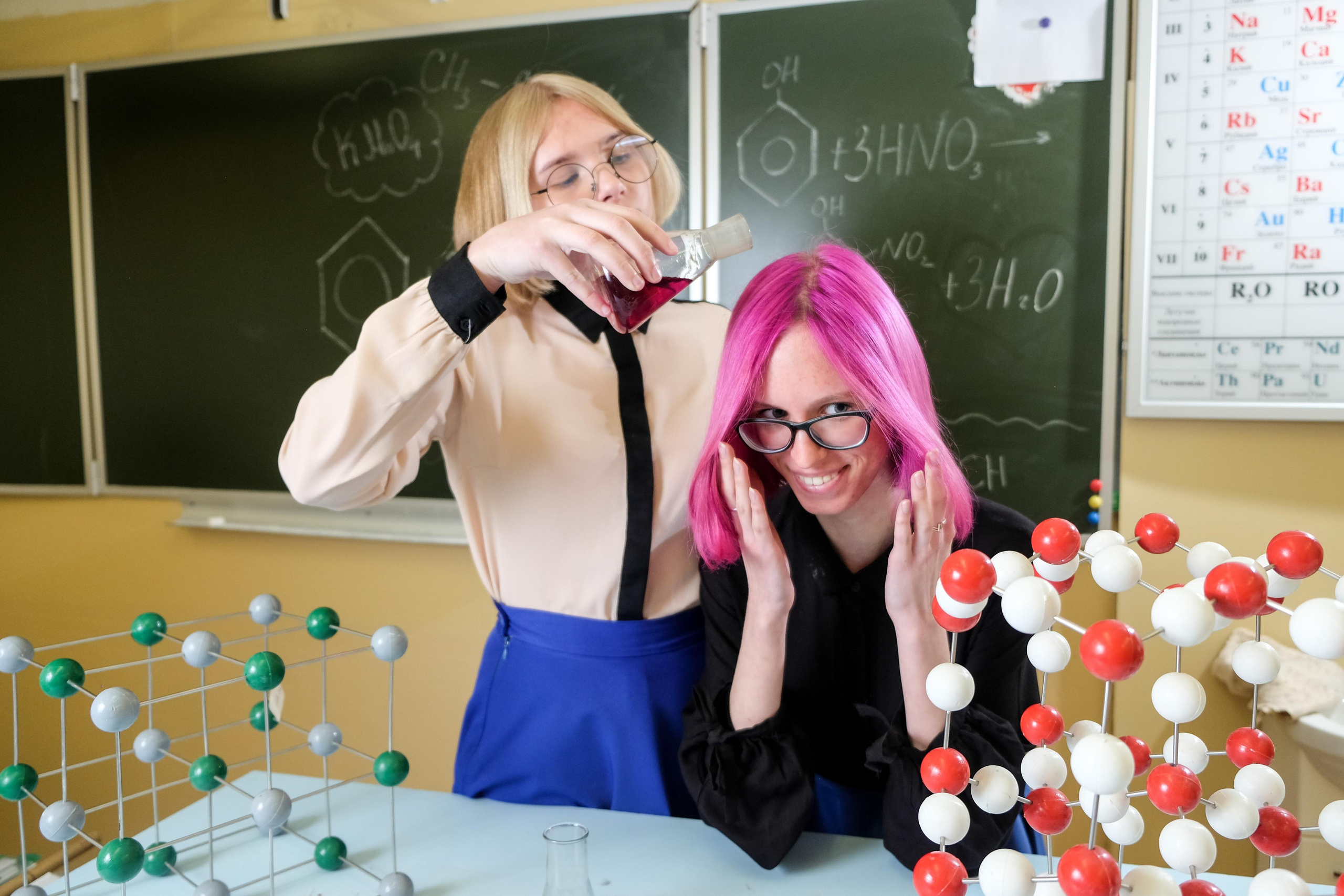 Фотосъемка в школе опыты на химии