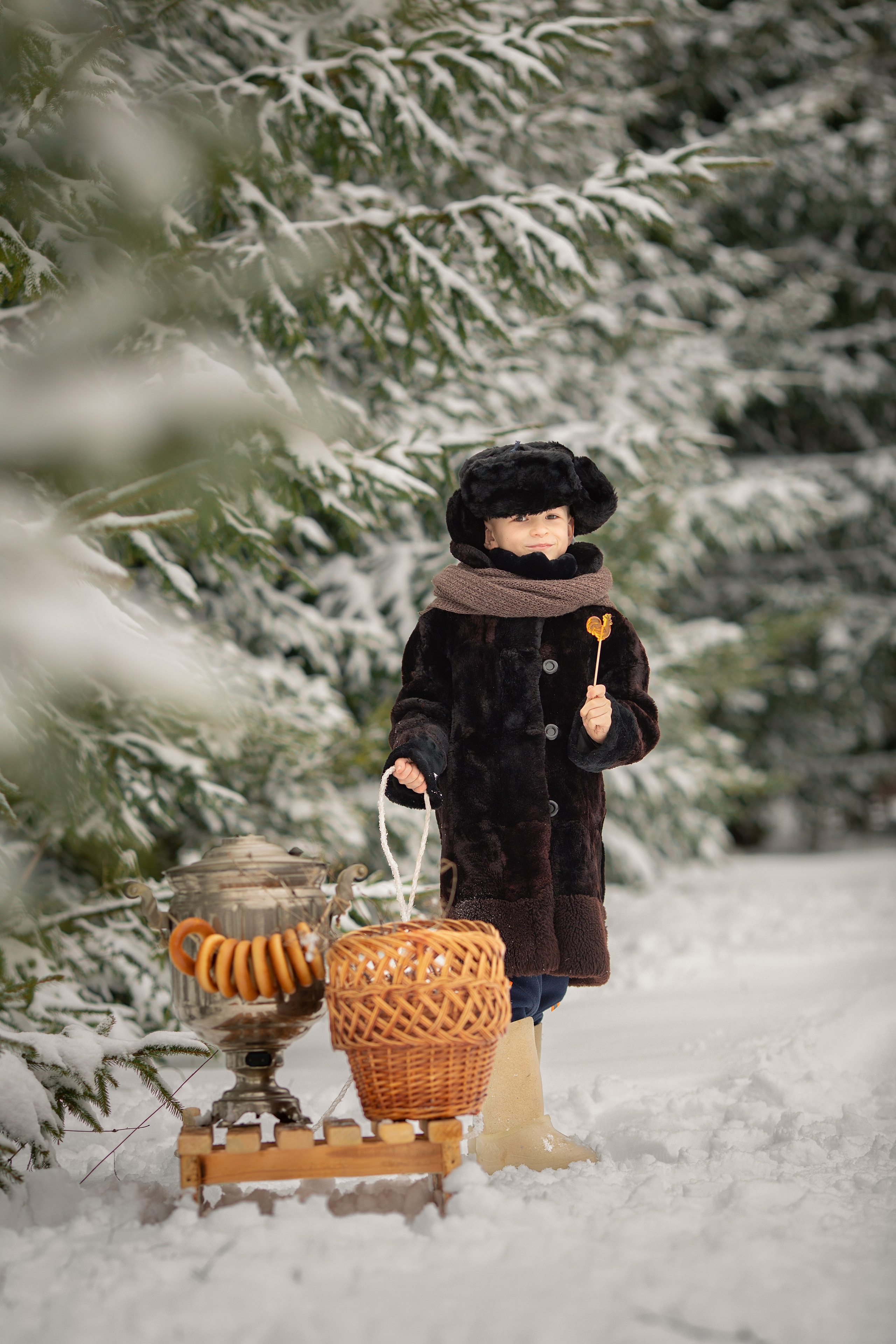 Долгожданная зимняя фотосессия в марте))). Фотограф в стиле Vogue в Орле