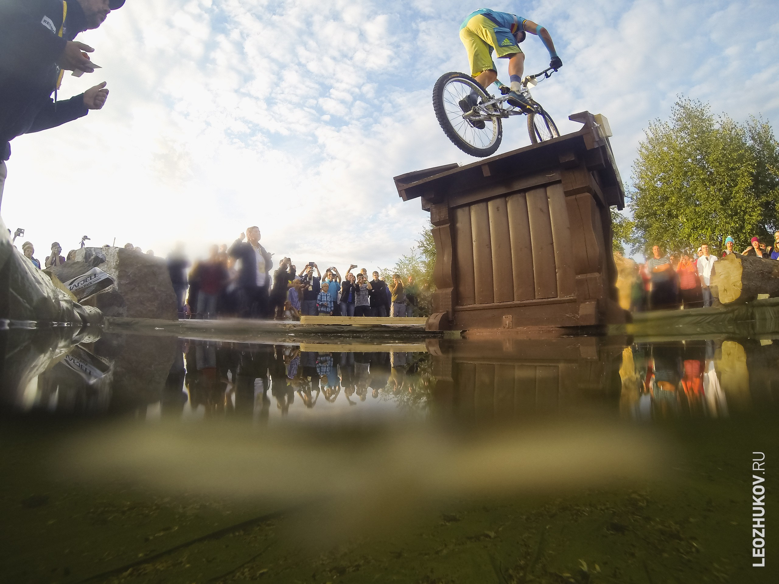 UCI Trials World Championships 2014. Sports photographer Leonid Zhukov