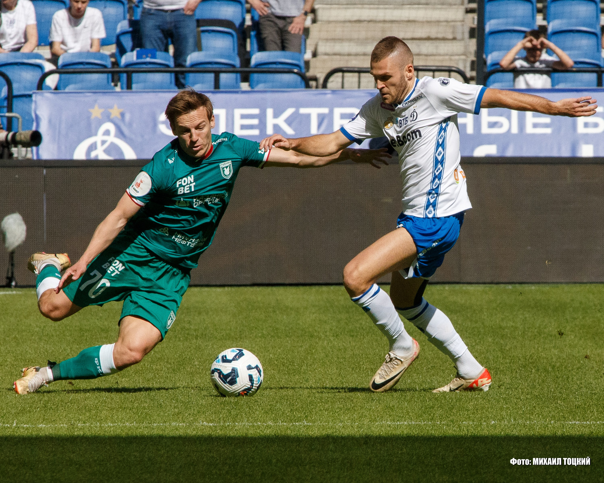 Фоторепортаж. РПЛ 25 тур. Динамо — Рубин. Михаил Тоцкий портретный и репортажный фотограф в Москве