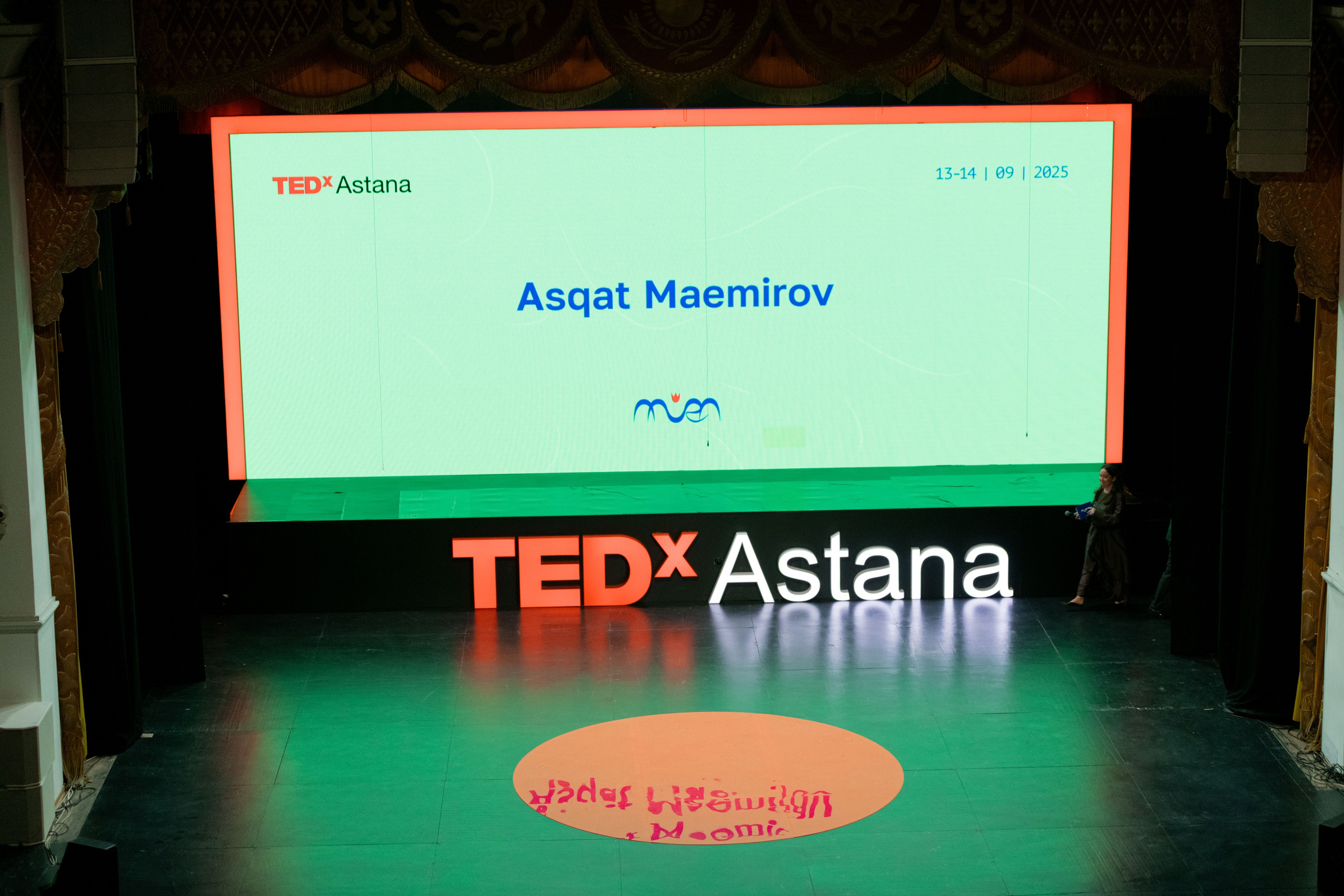 TEDxASTANA. OSPAN ALI photographer