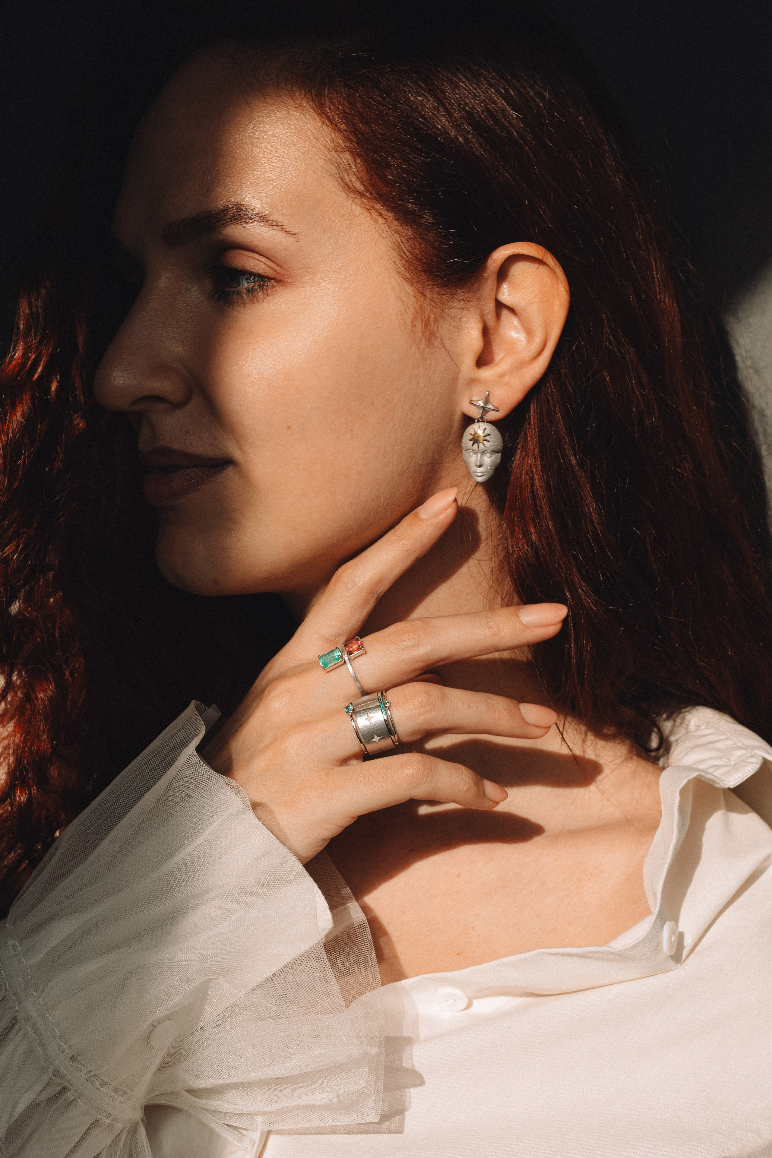 Сьемка украшений для KateKraft. Портретный фотограф Москва