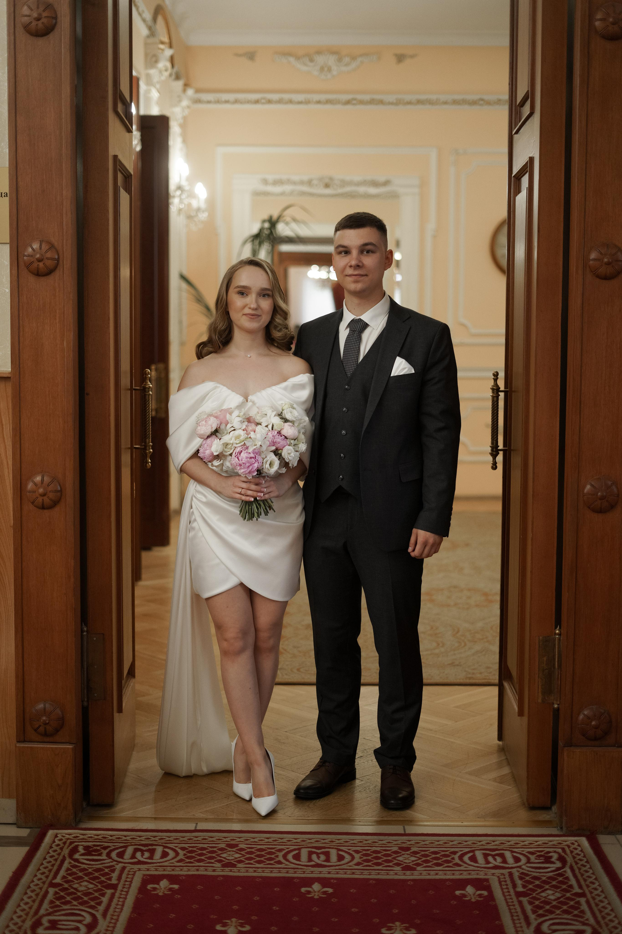 Полина и Андрей. Свадебный фотограф Марина Попова