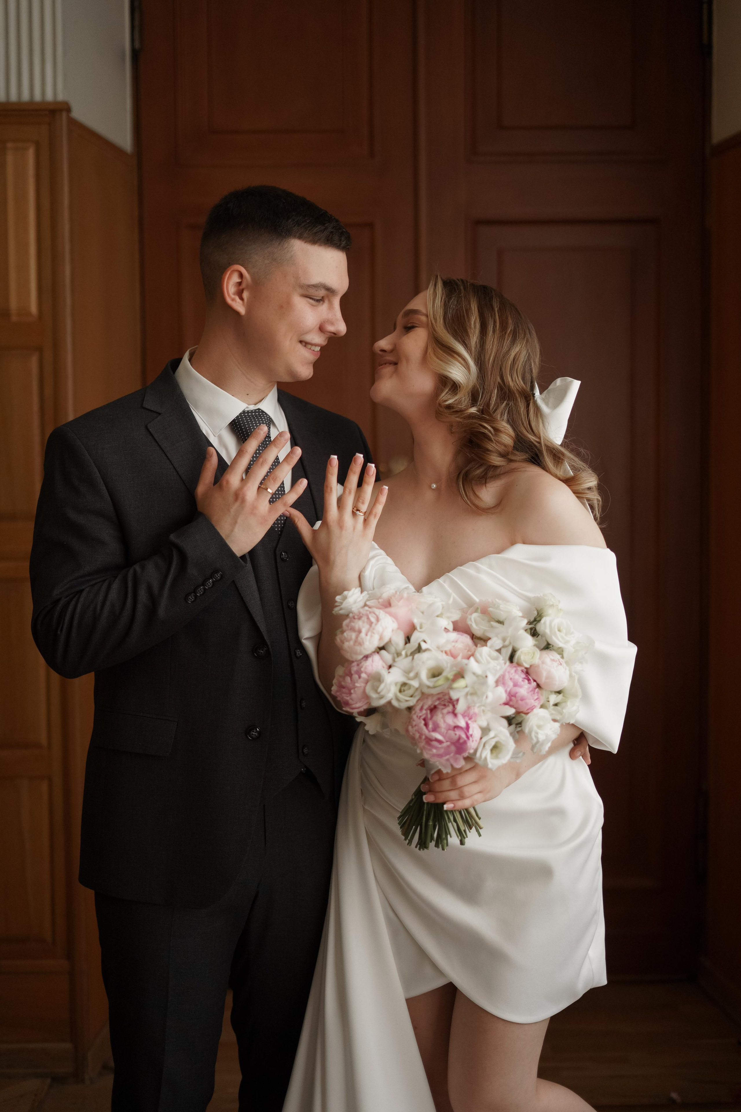 Полина и Андрей. Свадебный фотограф Марина Попова