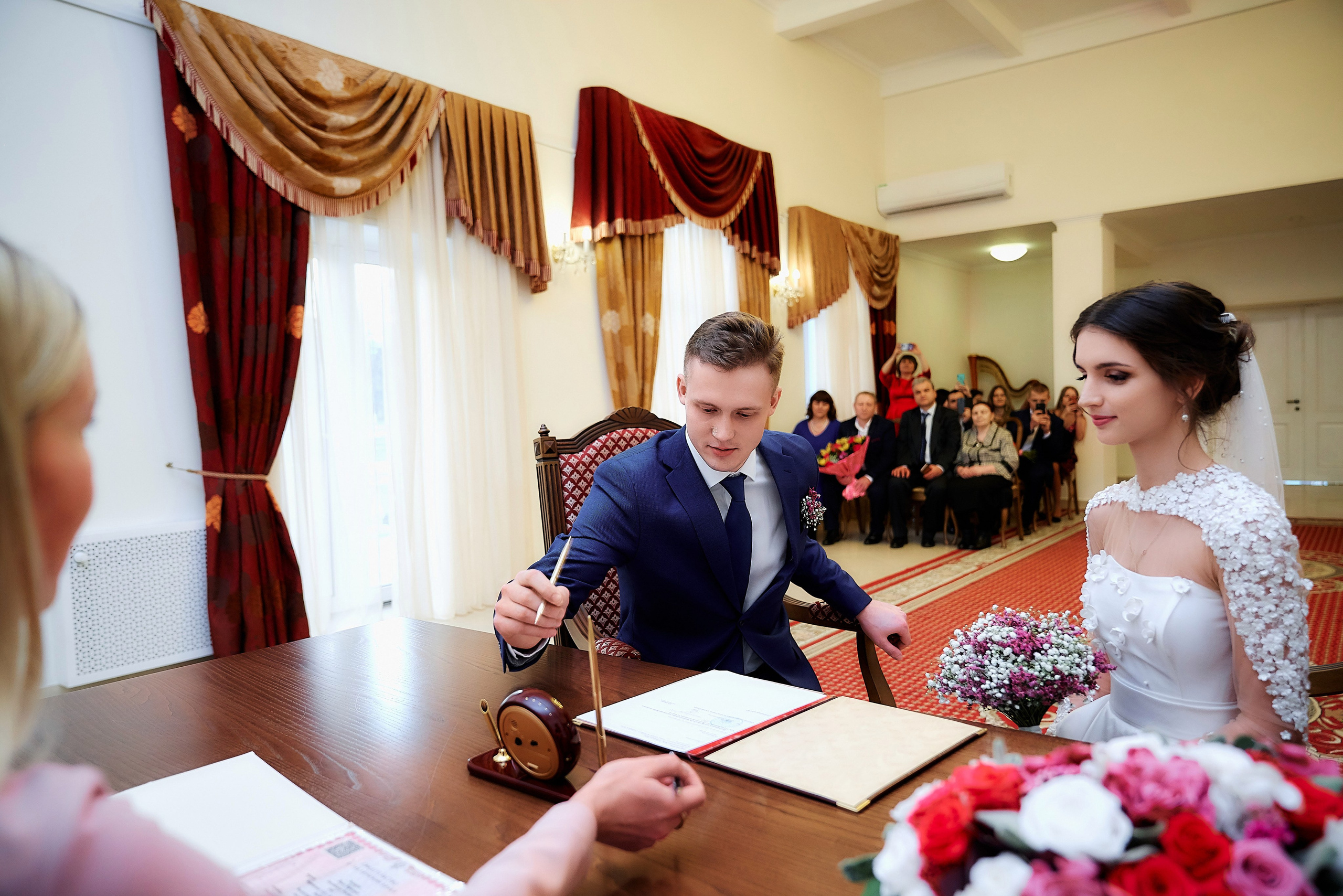 Свадьба Ивана и Валентины, роспись в ЗАГС ВДНХ