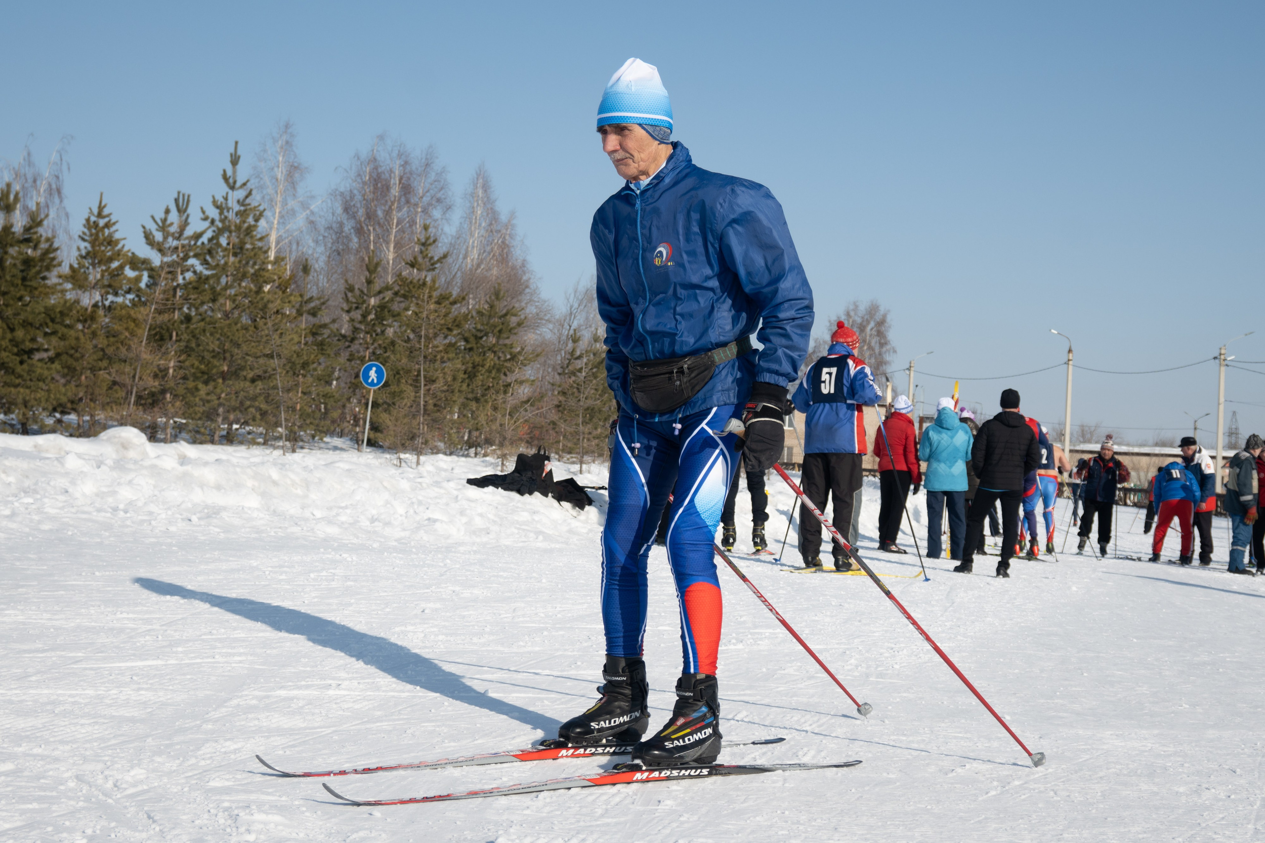 Лыжня Магнитогорск. Evgeniy Roslov