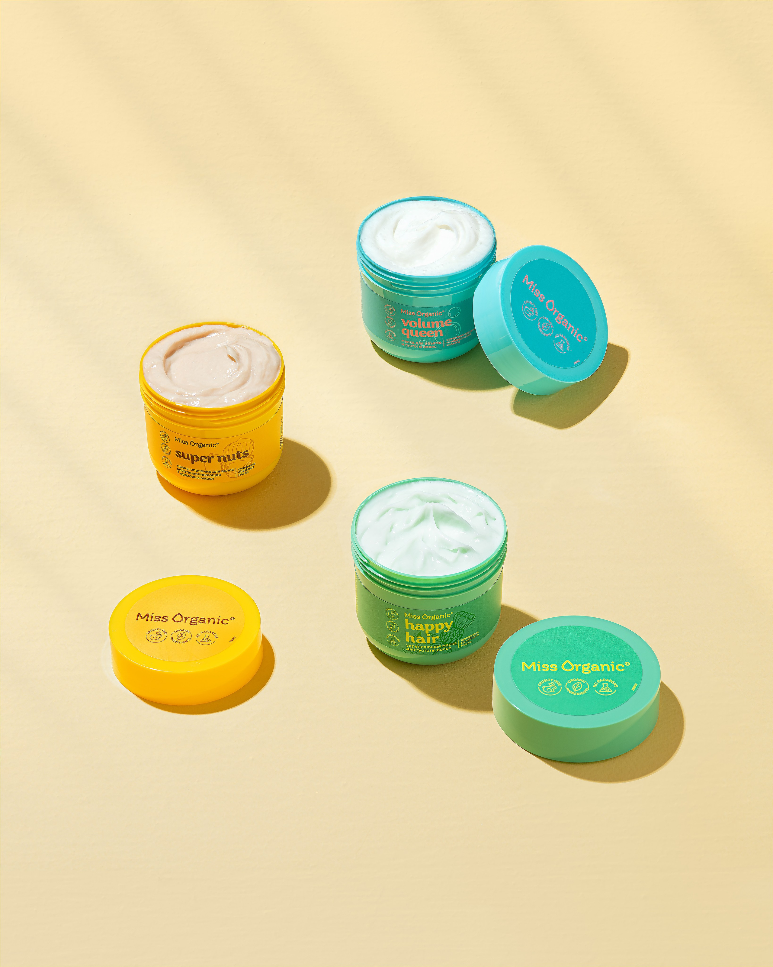 Фотосъемка для GlobalbioCosmetic. Бренд Miss Organic. Предметный фотограф. Москва. Продюсирование съемок, Set-design & пост-продакшн, E-commerce контент