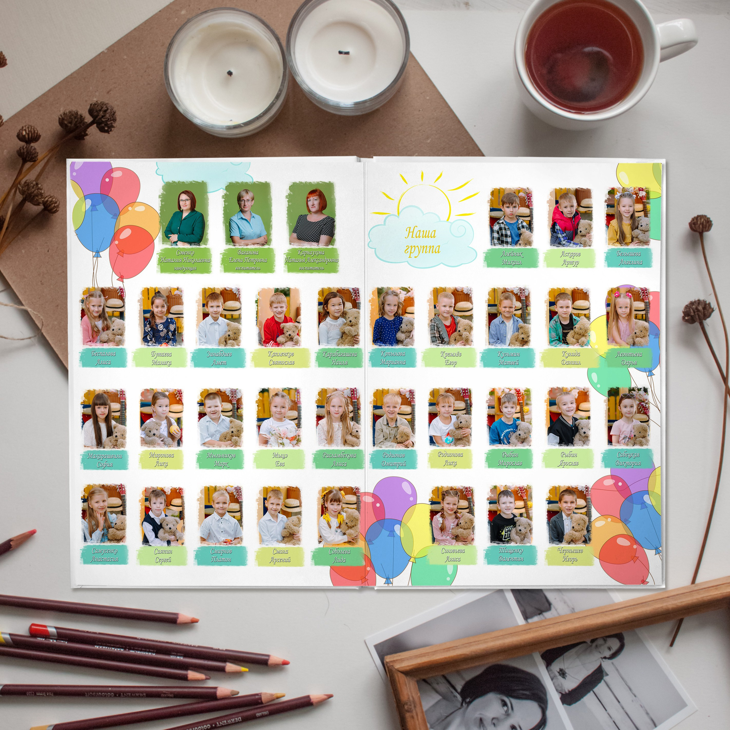 — Дизайны фотокниг детский сад. Выпускные альбомы Натальи Бутко: Новороссийск, Анапа, Геленджик