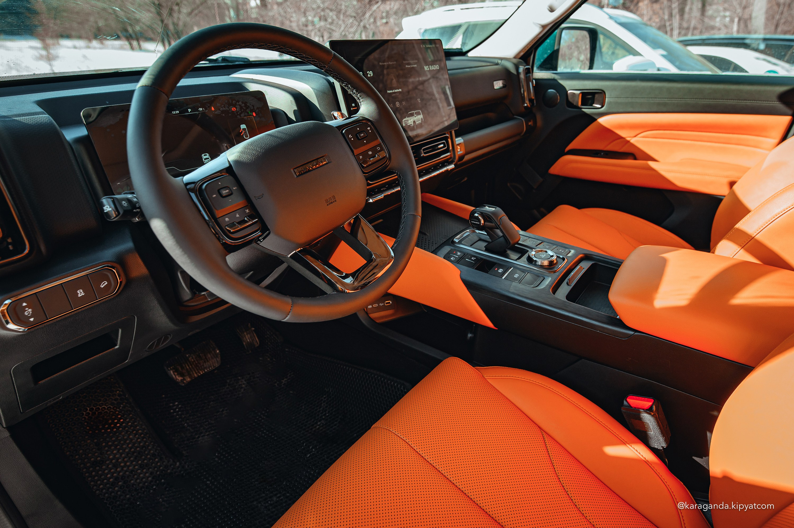 Зимний заезд на HAVAL H9. Кипятком Караганда