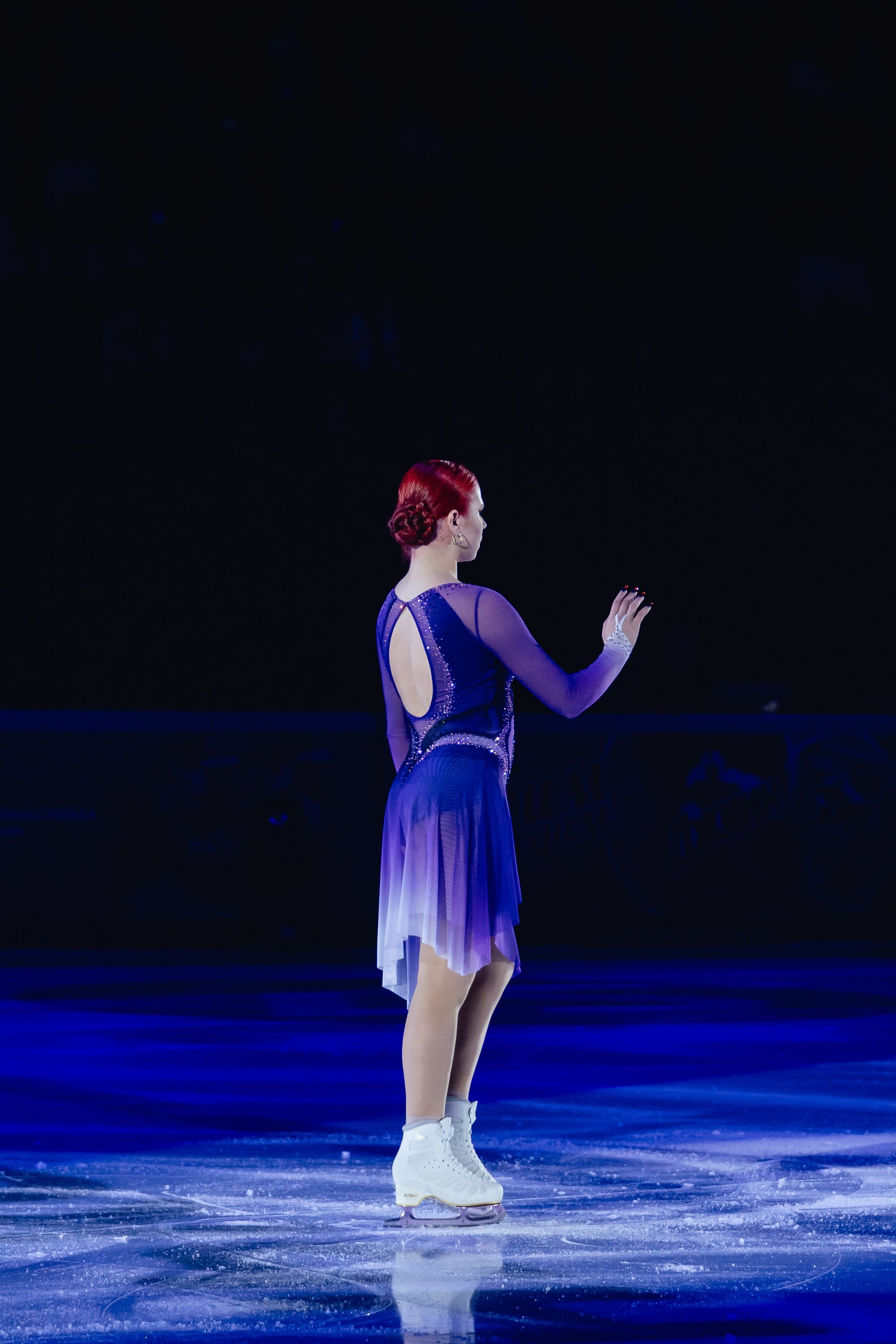 Шоу «Чемпионы на льду» в Новосибирске. Воробьева Ксения — Спортивный и танцевальный фотограф Новосибирск
