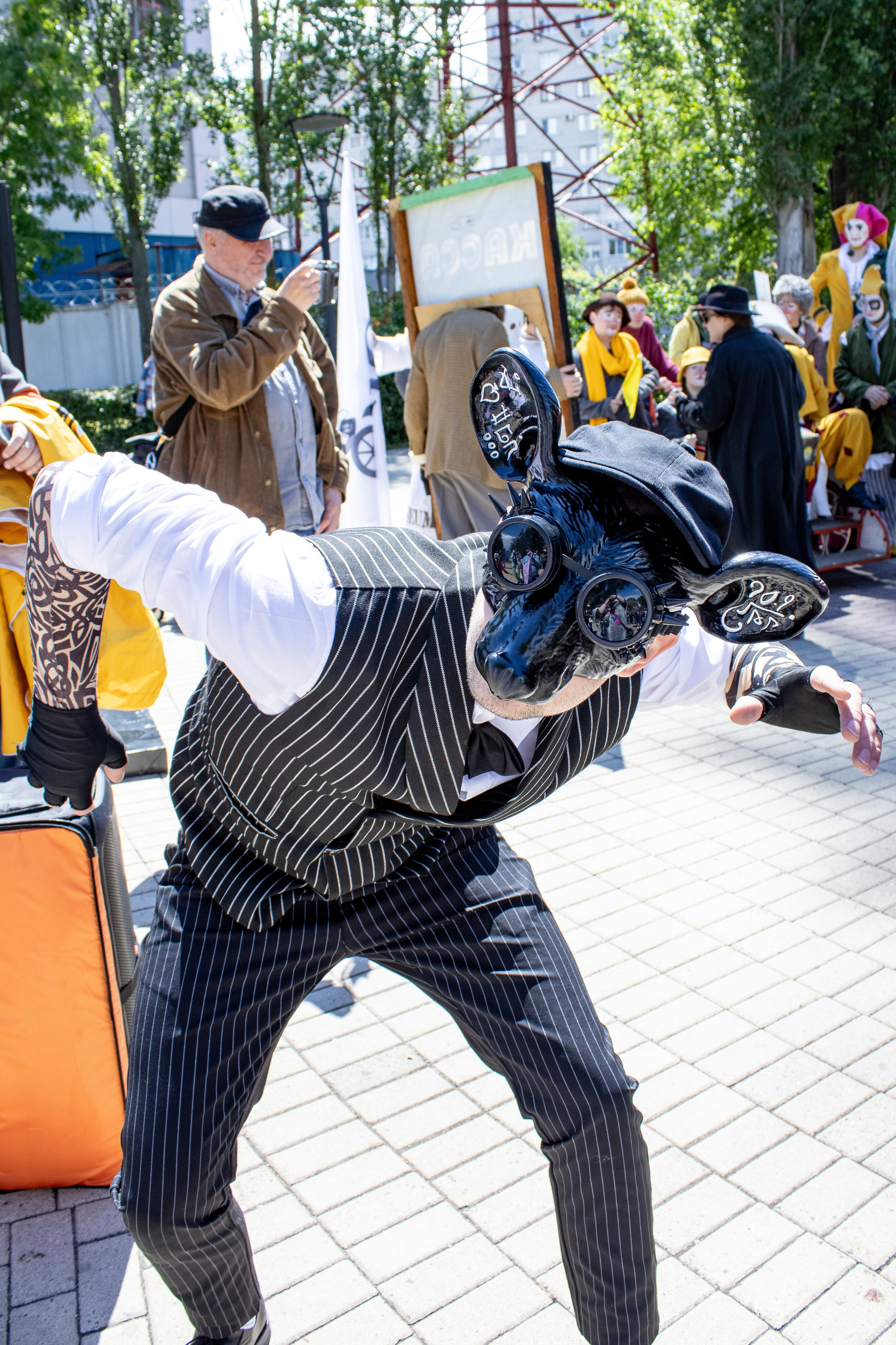 Street Theatre Parade / Platonov Fest, Voronezh. Photographer Natalia Mershina