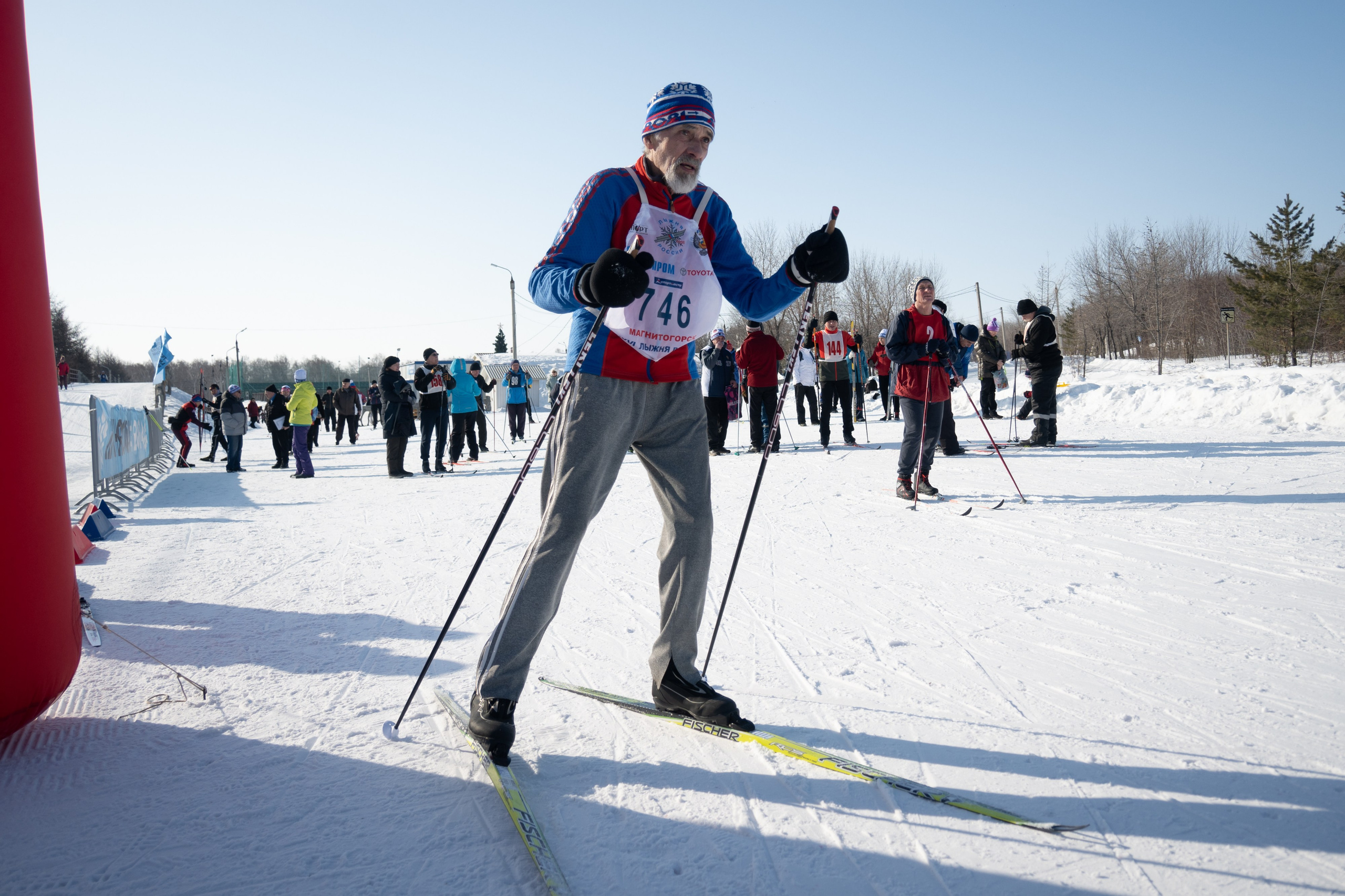 Лыжня Магнитогорск. Evgeniy Roslov