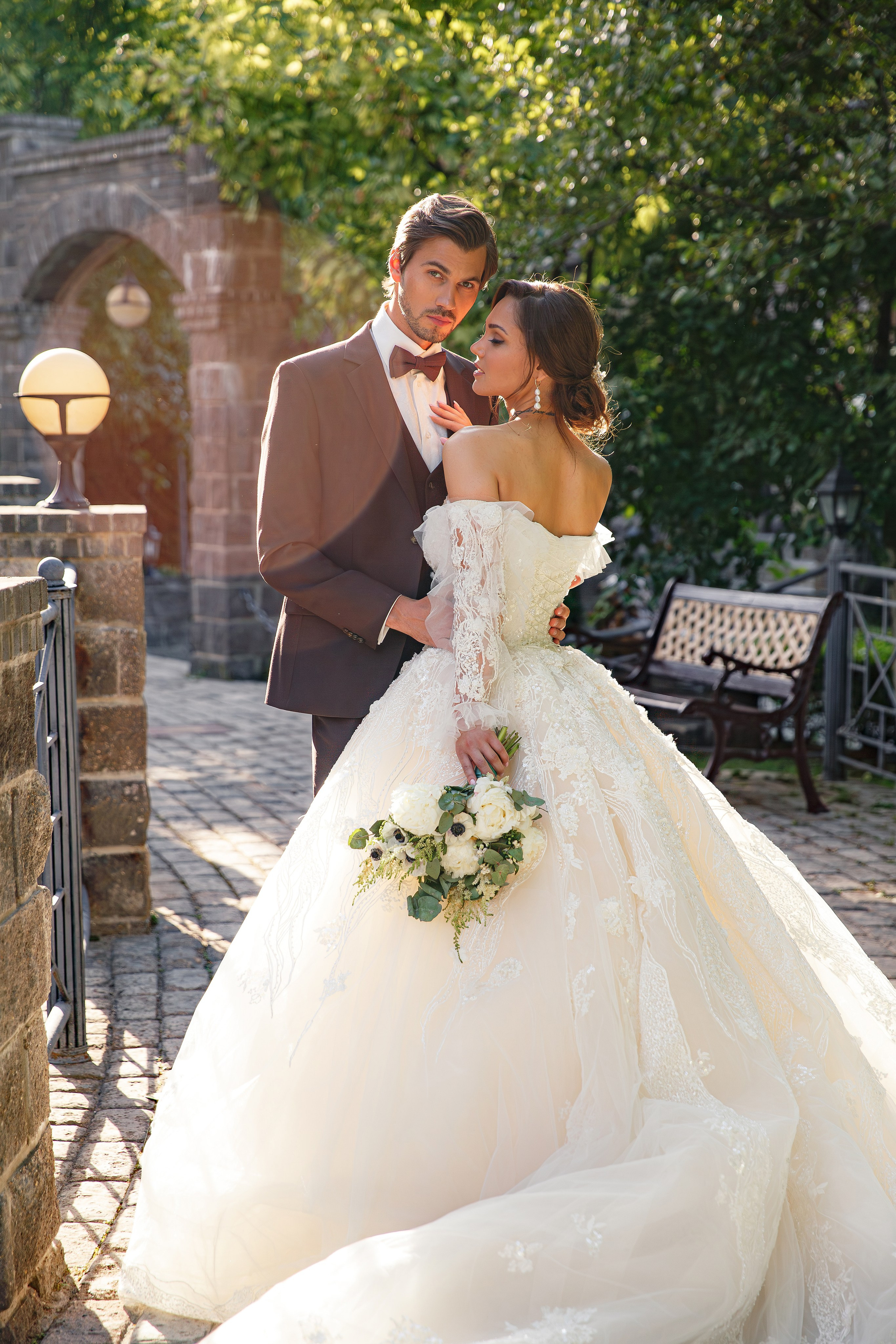 Свадебная фотосессия в парк отеле Немчиновка. Свадебный фотограф Москва и МО Сергей Киржаев