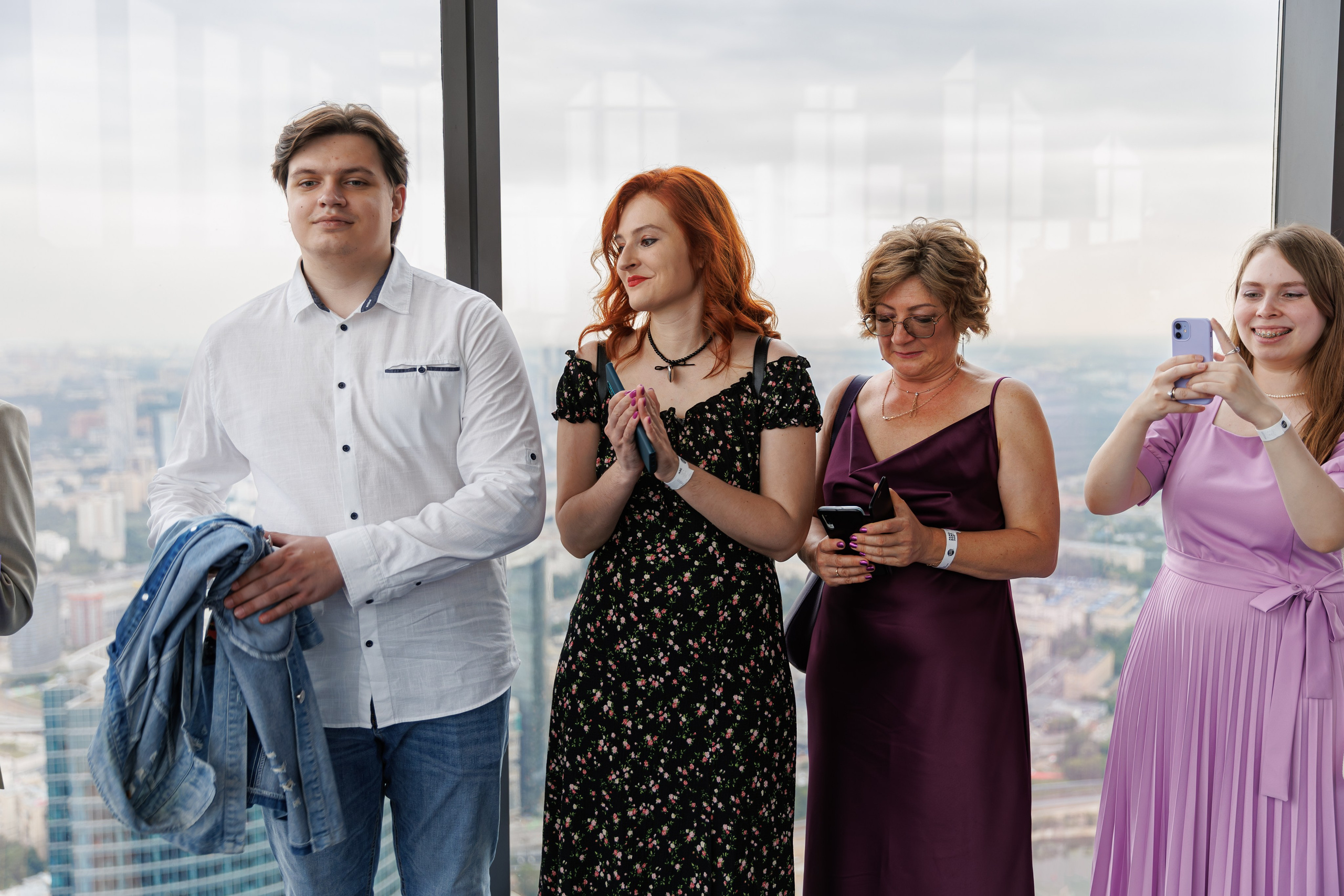 Регистрация брака в Панорама 360 Москва-сити башня Федерация. Свадебный фотограф Москва и МО Сергей Киржаев