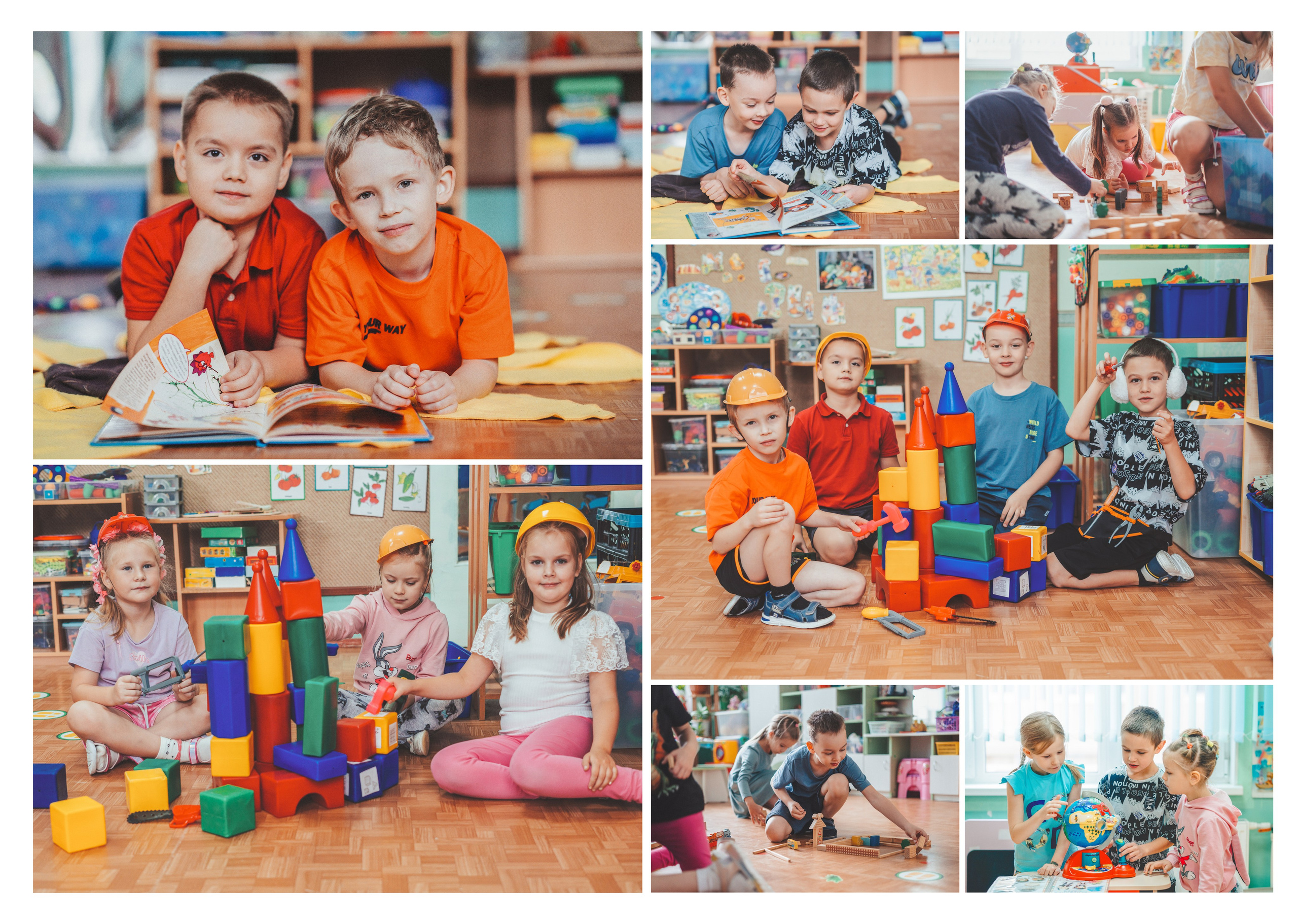 Выпускные альбомы для детских садов. Семейный и детский фотограф Марина Тувиста в Санкт-Петербурге