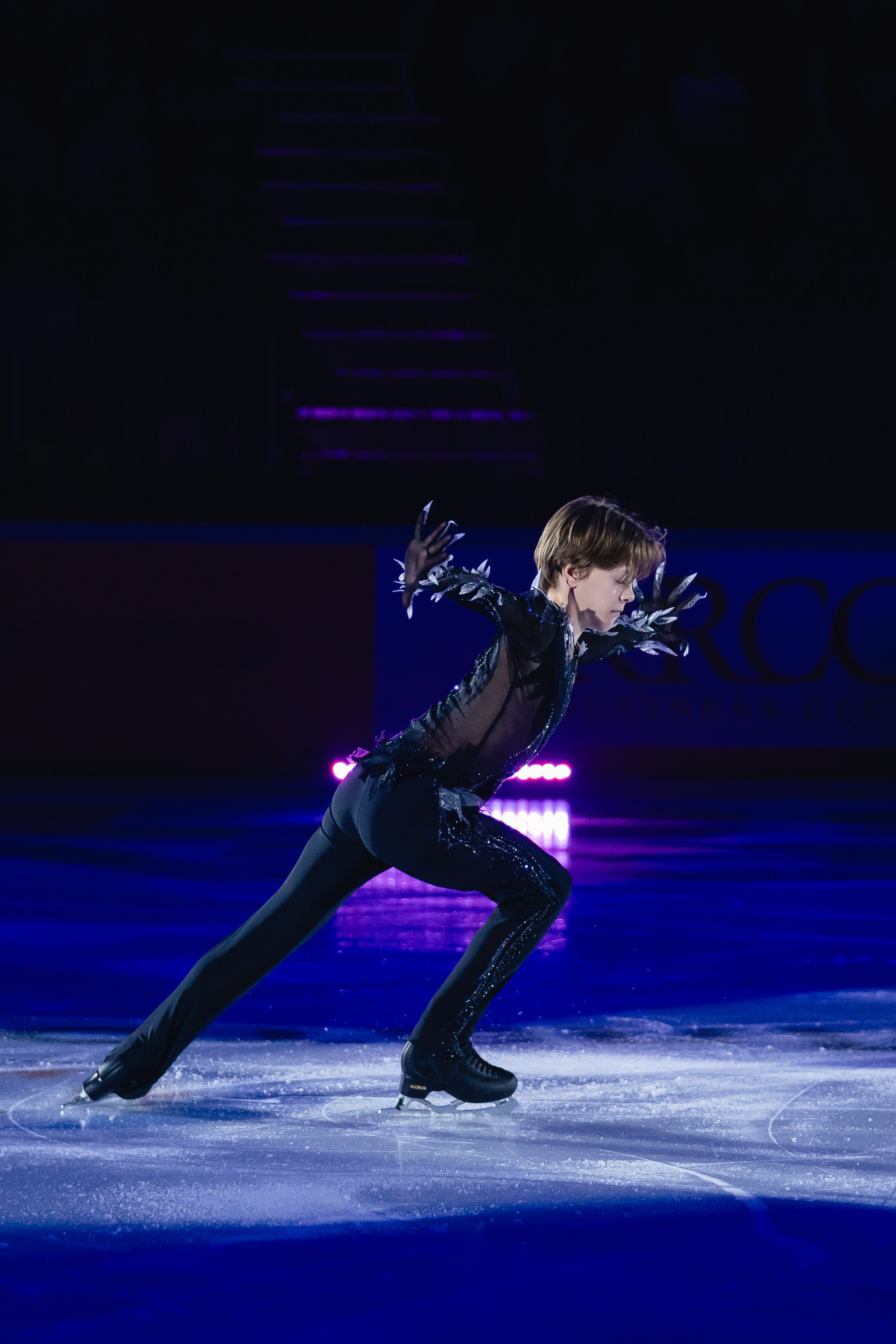 Шоу «Чемпионы на льду» в Новосибирске. Воробьева Ксения — Спортивный и танцевальный фотограф Новосибирск