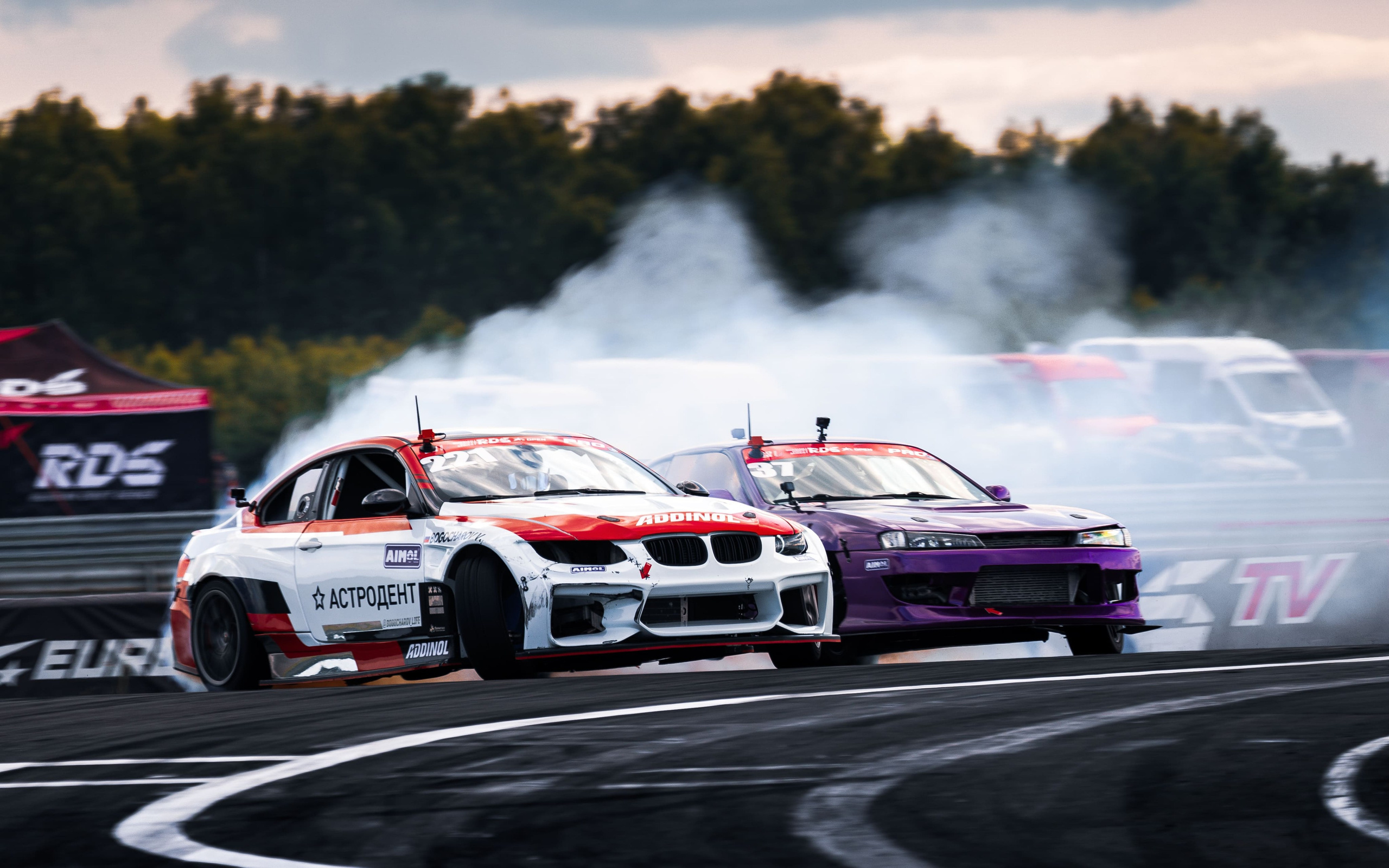 Артур Зелёный и Анатолий Щербак — победители нижегородского этапа чемпионата по дрифту RDS Open. FM Media Сrew. Репортажные фото и видео