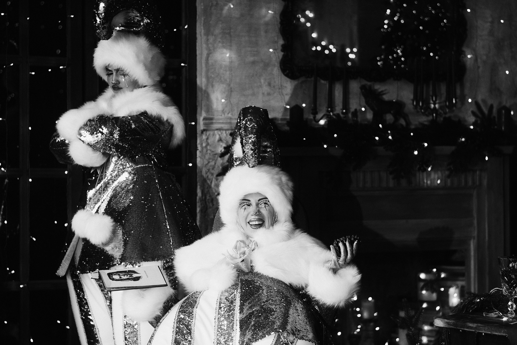 Новогодняя креативная фотосессия в Тюмени | Фотограф Дарья Мустафина. Портретный фотограф Тюмень Дарья Мустафина