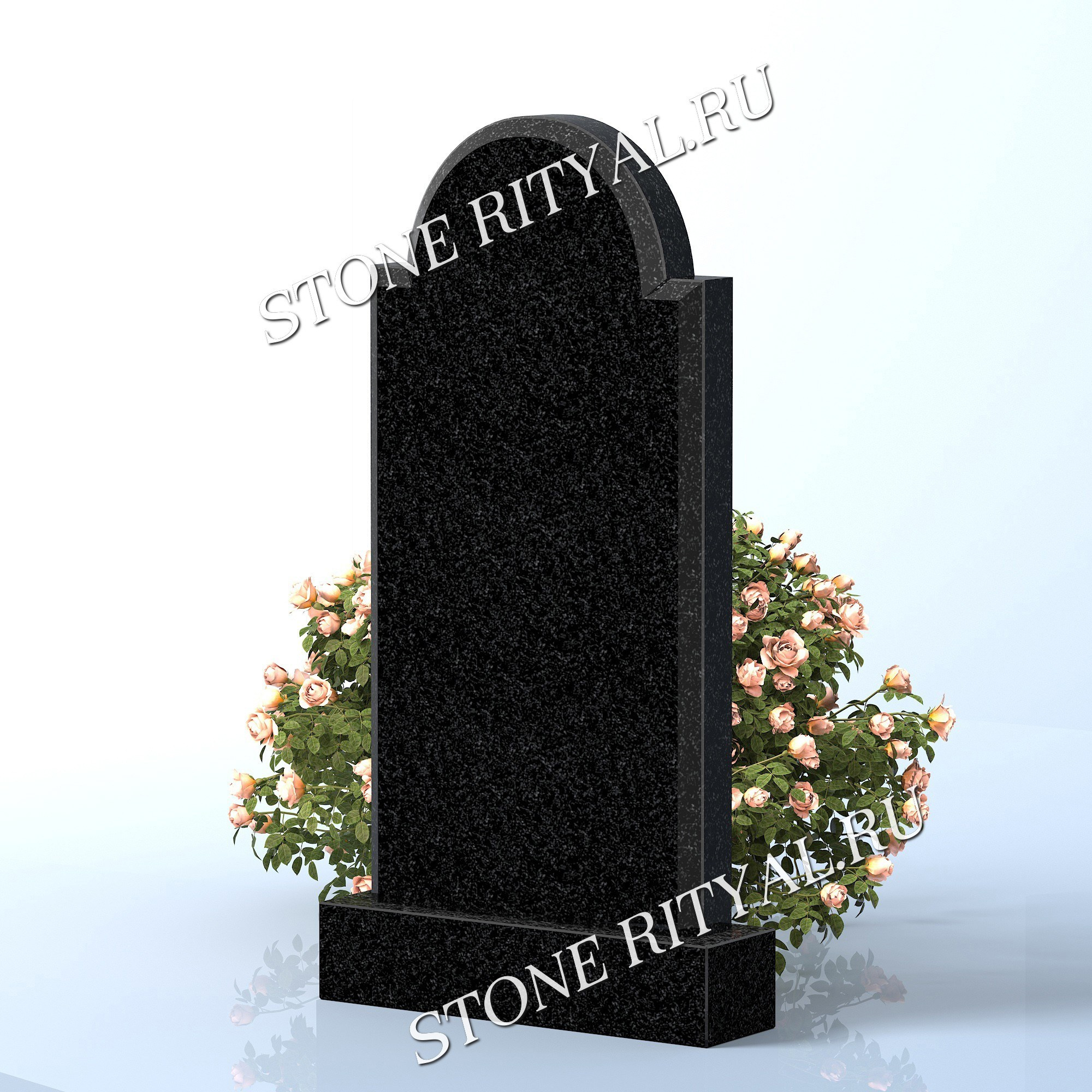 Вертикальные памятники прямые. Изготовление и установка памятников в Москве и МО