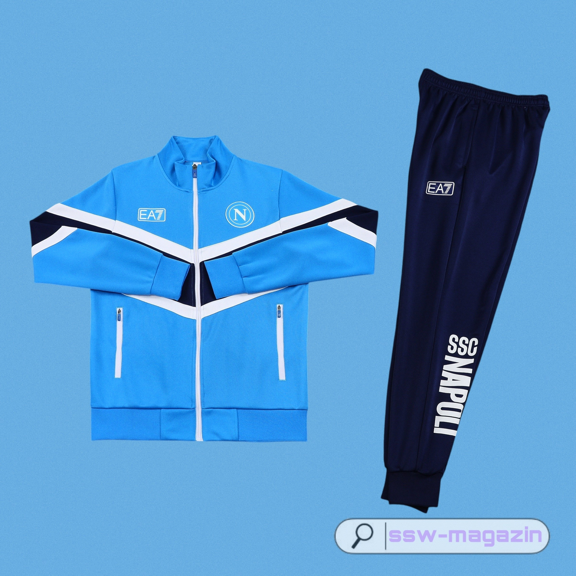 Тренировочный костюм Napoli 2025-2026 armani купить. Футбольный магазин — ssw_magazin