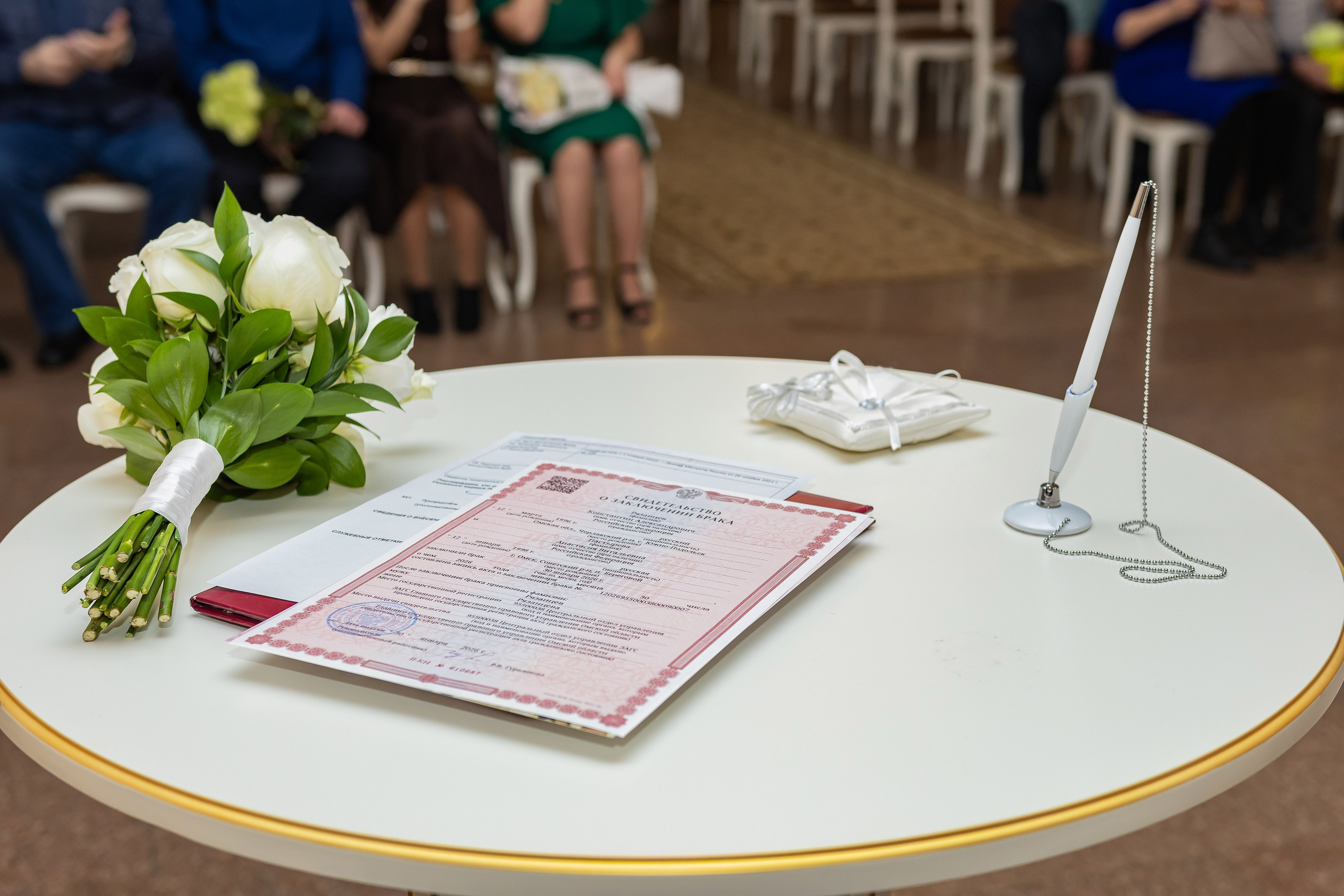 Фотосъёмка свадьбы - центральный загс Омск