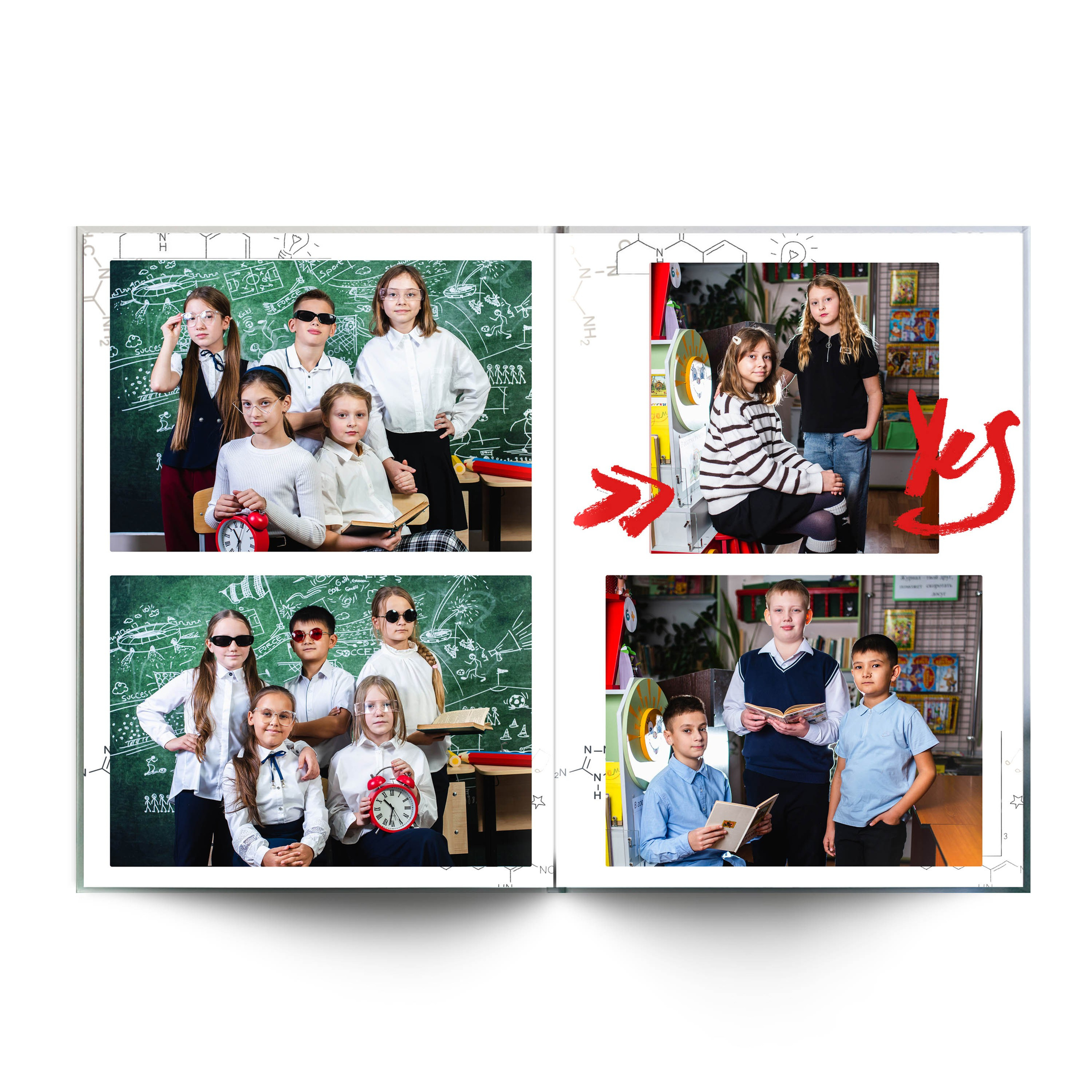 4 класс Альбом ПРЕМИУМ. Школьные фотографы Сергей и Олеся Мельниковы