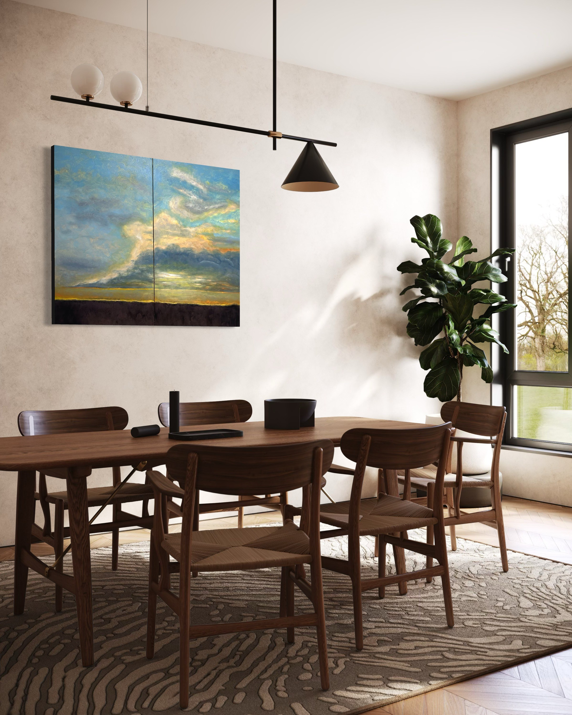 Нежное дыхание неба (продано). Художник Павел Коршунов