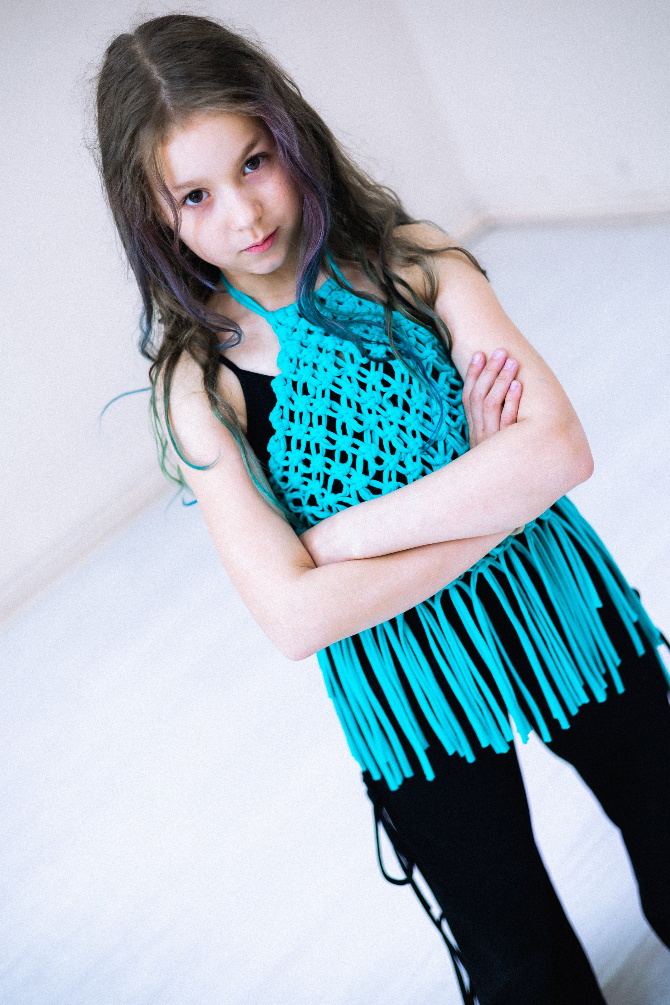 Топ в технике макраме. Школа для девочек во Владивостоке — Само Совершенство