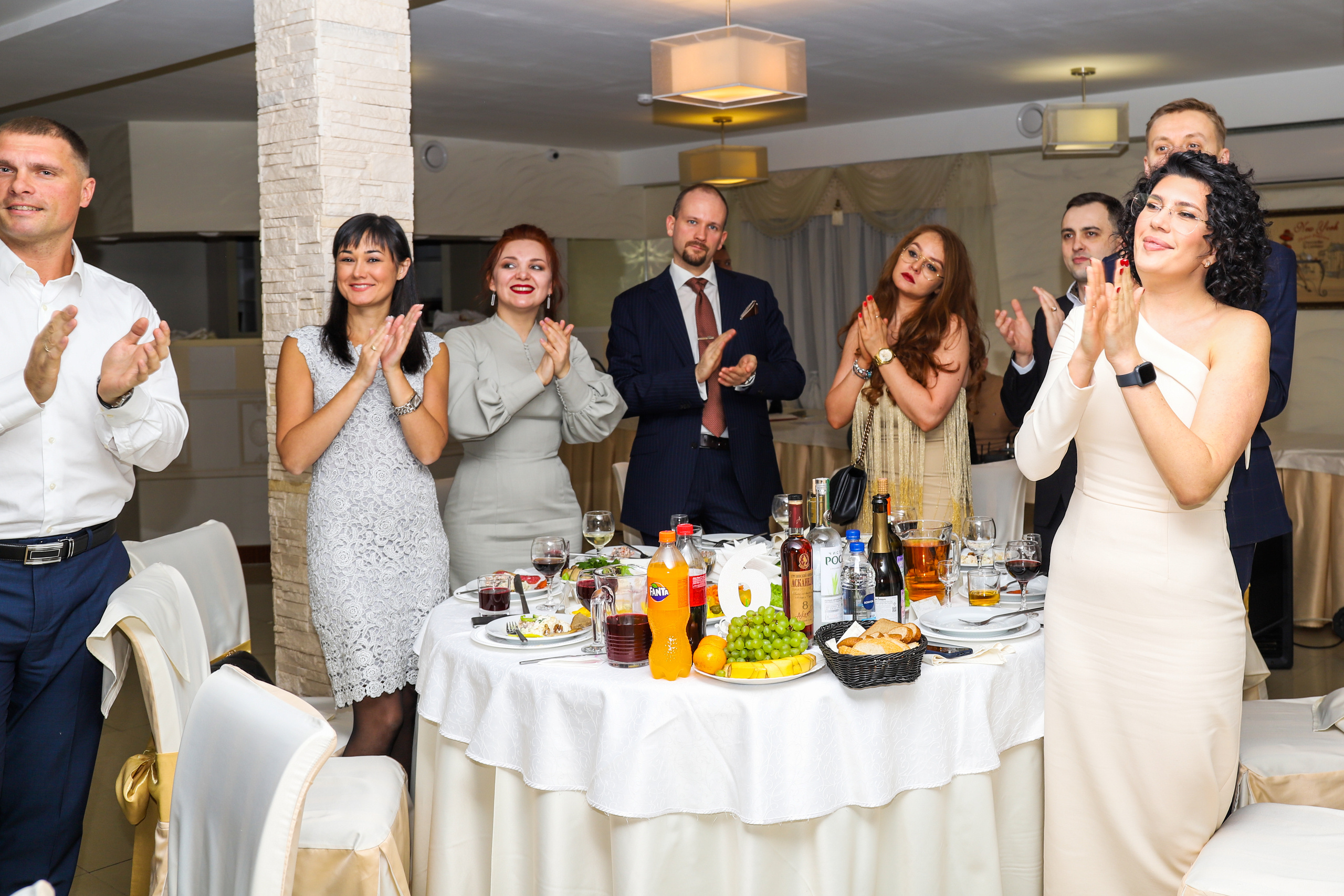 Свадебный банкет Сергея и Татьяны. Фотограф в Санкт-Петербурге Наталья Брилькова