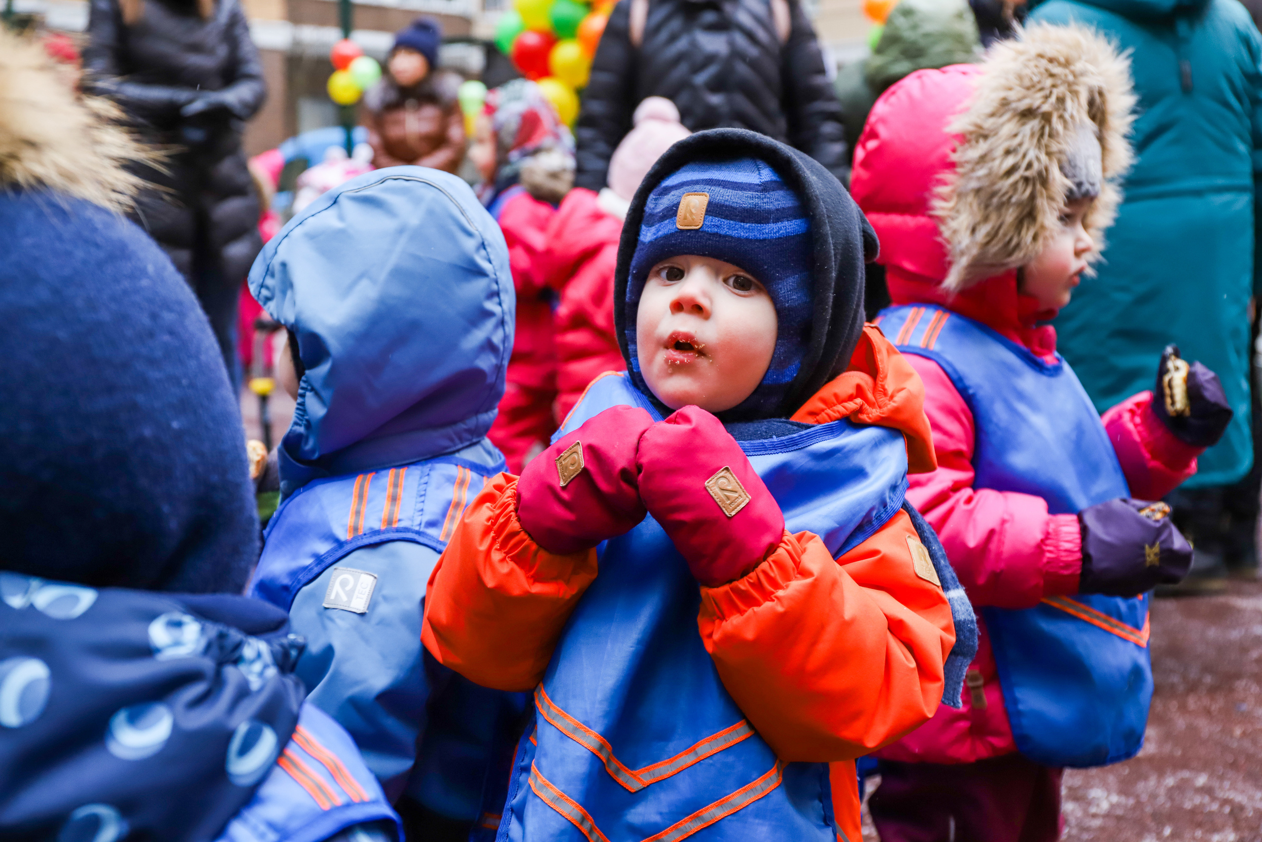 Масленица в английском детском саду Sun School. Фотограф в Санкт-Петербурге Наталья Брилькова