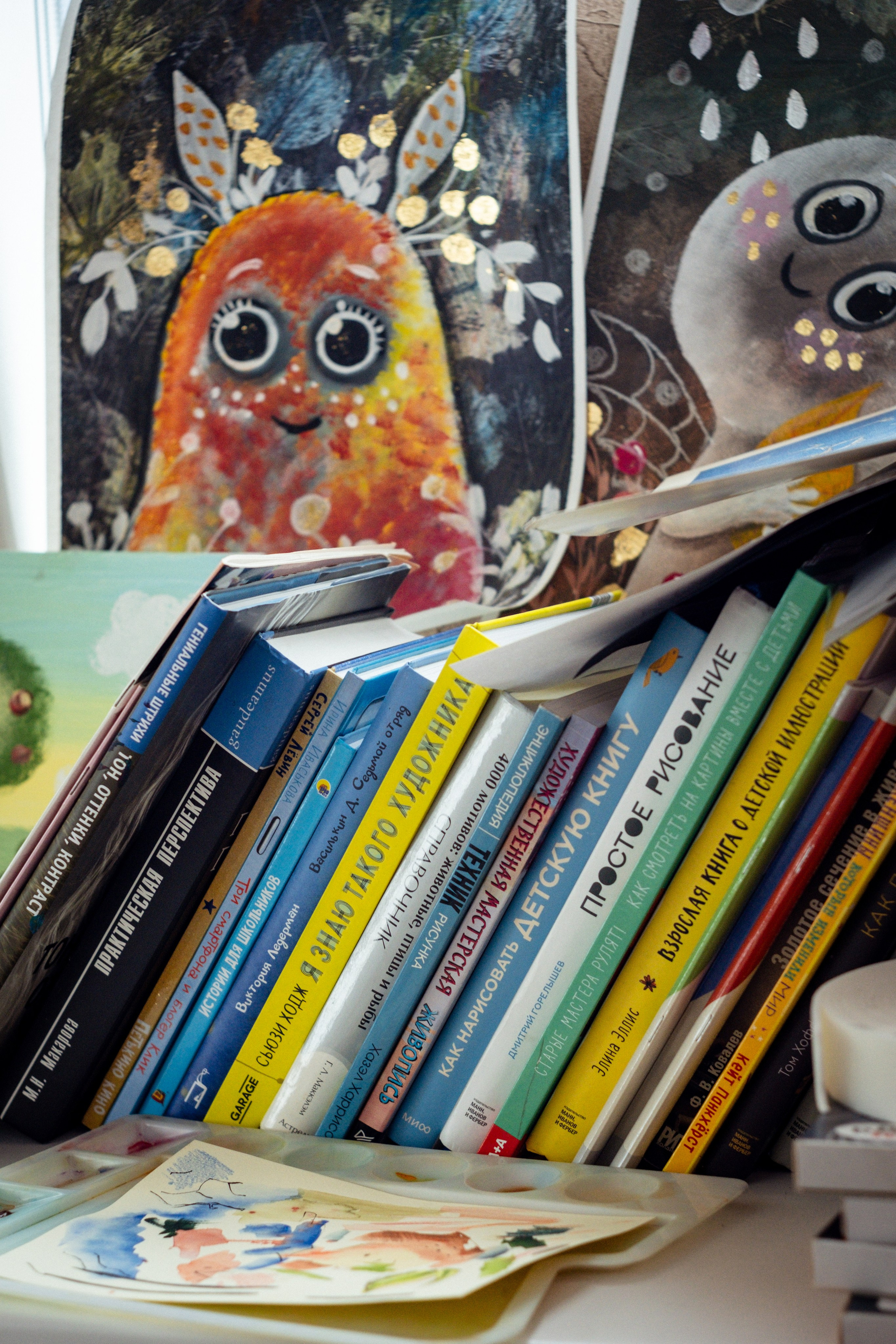 Контент для художницы Лены Кураш. Фотограф и видеограф Анна Жагорина