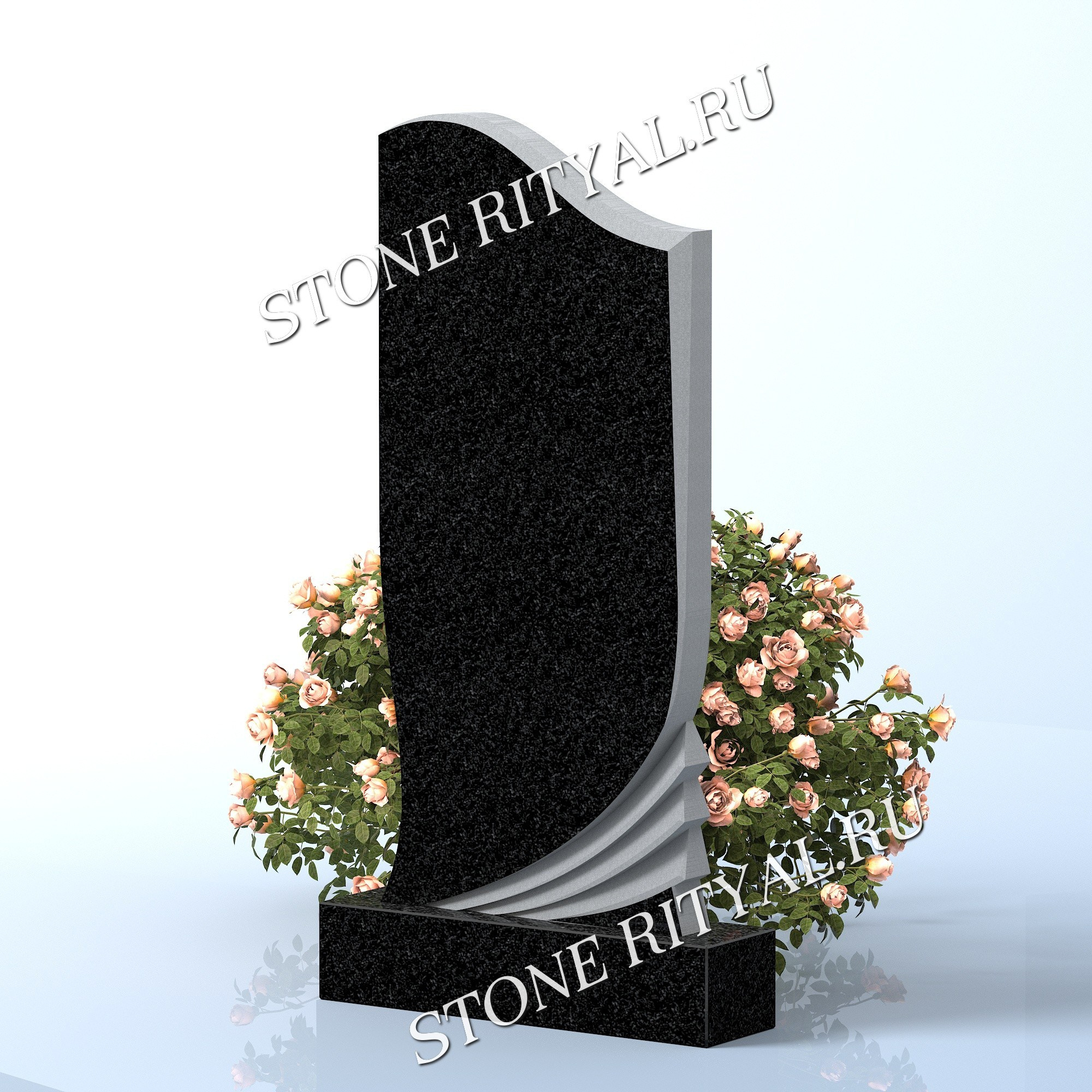 Вертикальные памятники прямые. Изготовление и установка памятников в Москве и МО