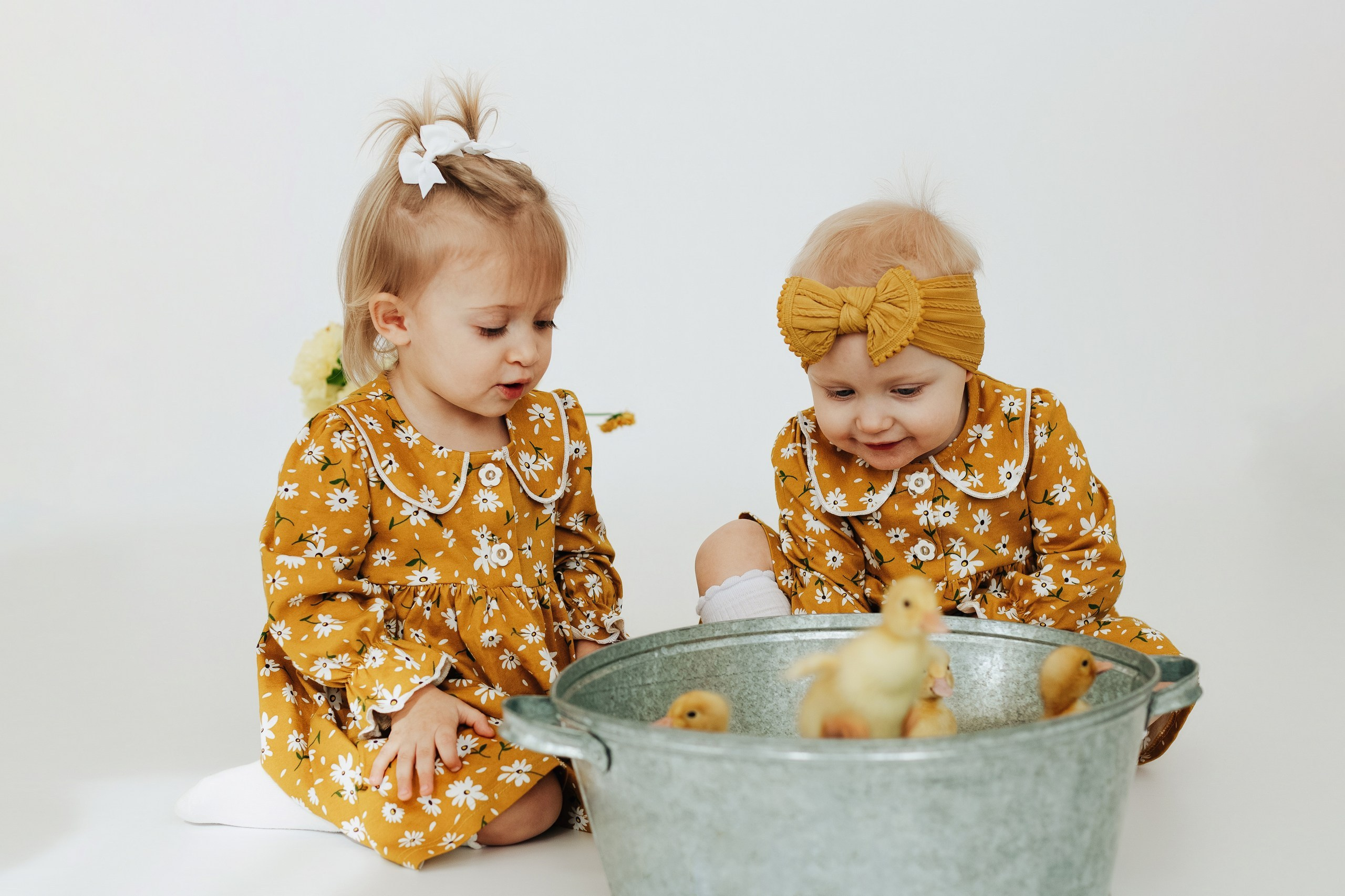 Детские фотосессии с утятами в Железнодорожном и Балашихе