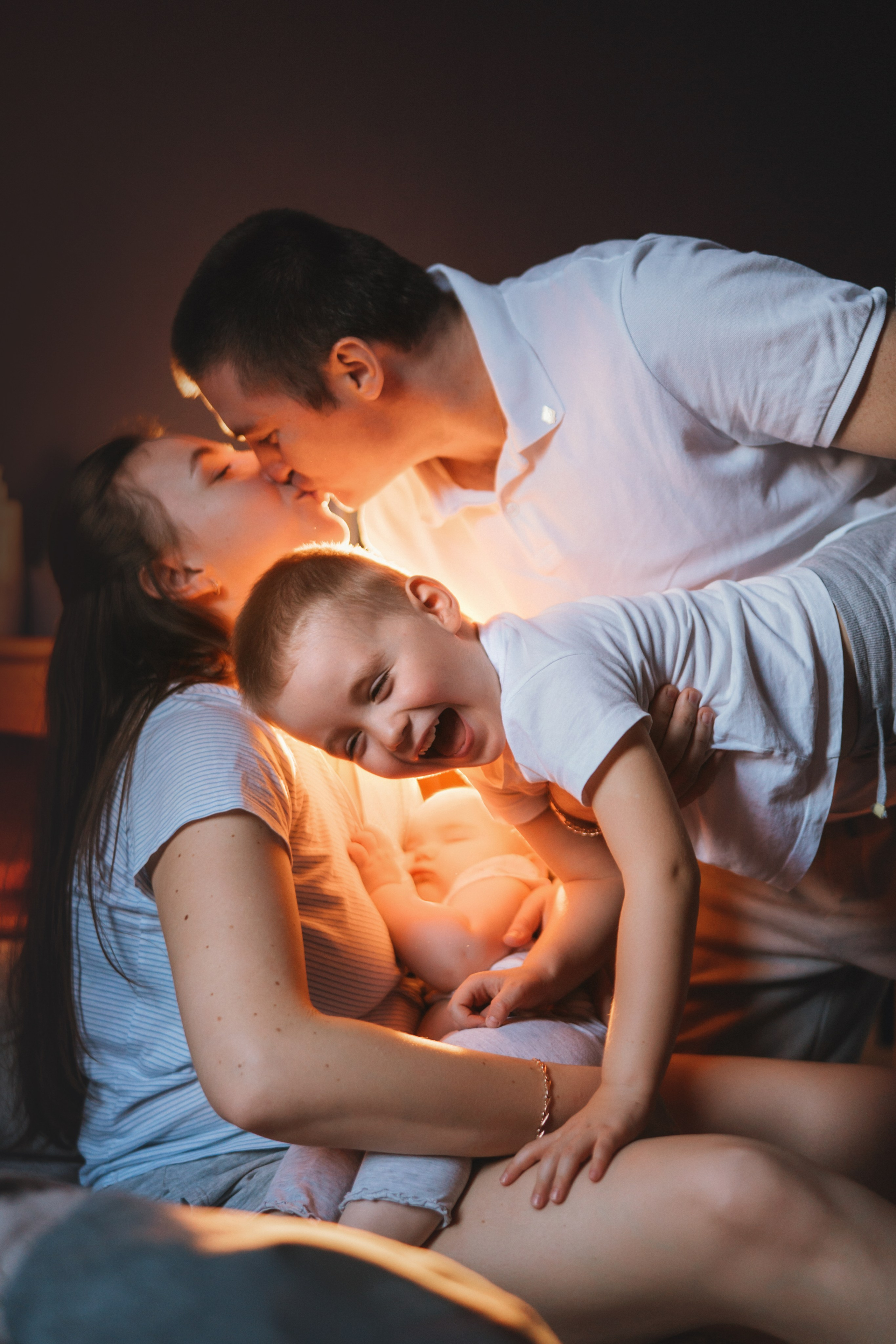 Веселая домашняя фотосессия. Детский, семейный и ньюборн фотограф в Москве Юлия Шуарт