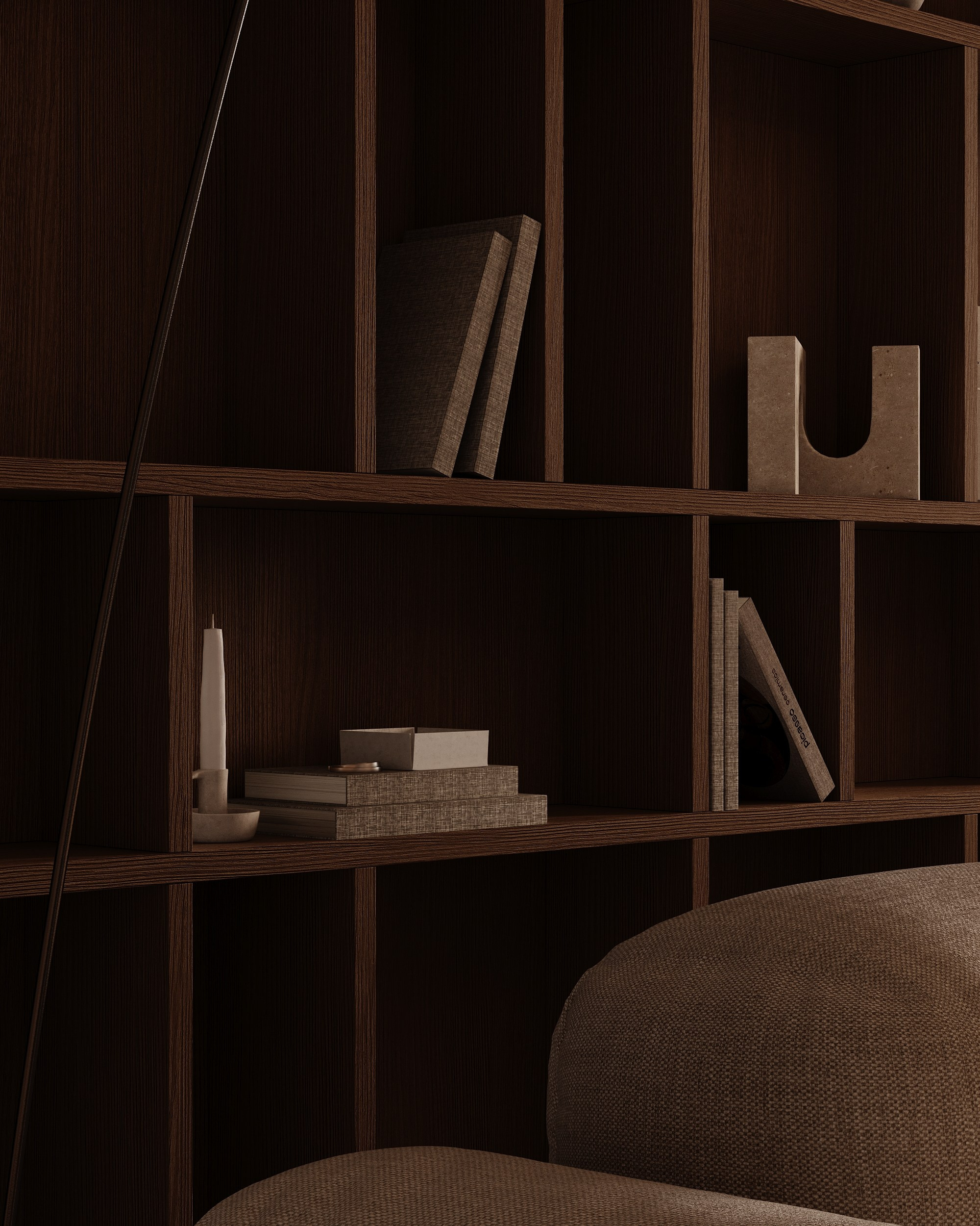 GARDEN QUARTERS. Interior 3D visualizer Liya Iskevich